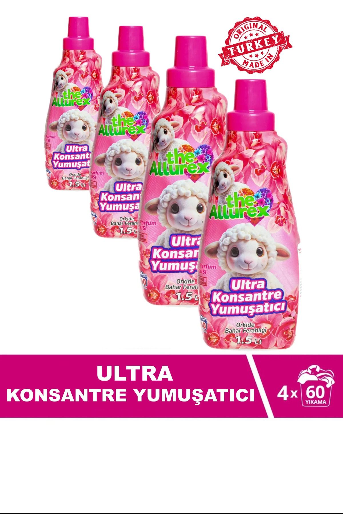 The Allurex Ultra konsantre yumuşatıcı