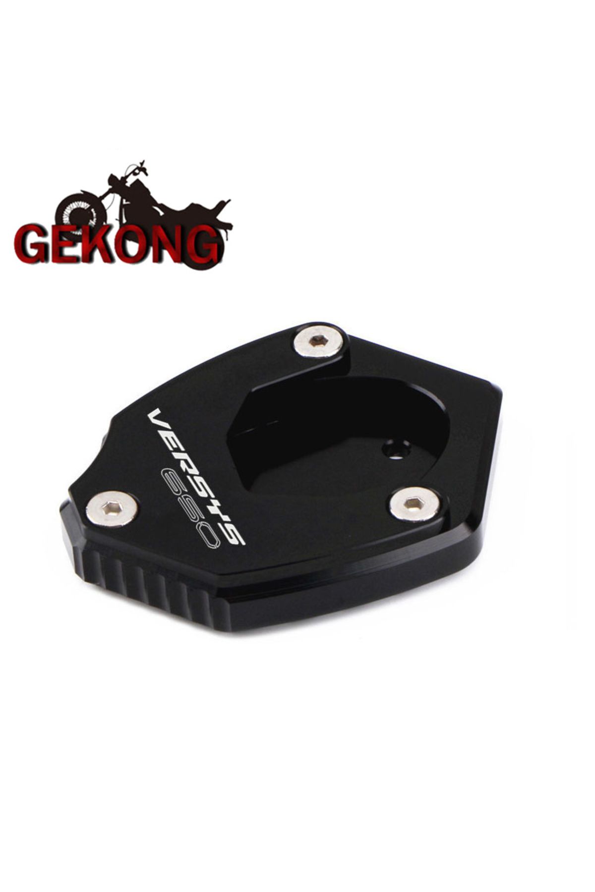 Choice-Black For Kawasaki Versys650 Versys 650 2010-2023 2022 2021 2020 Motorcycle Side Stand Pad Plate Kic 1