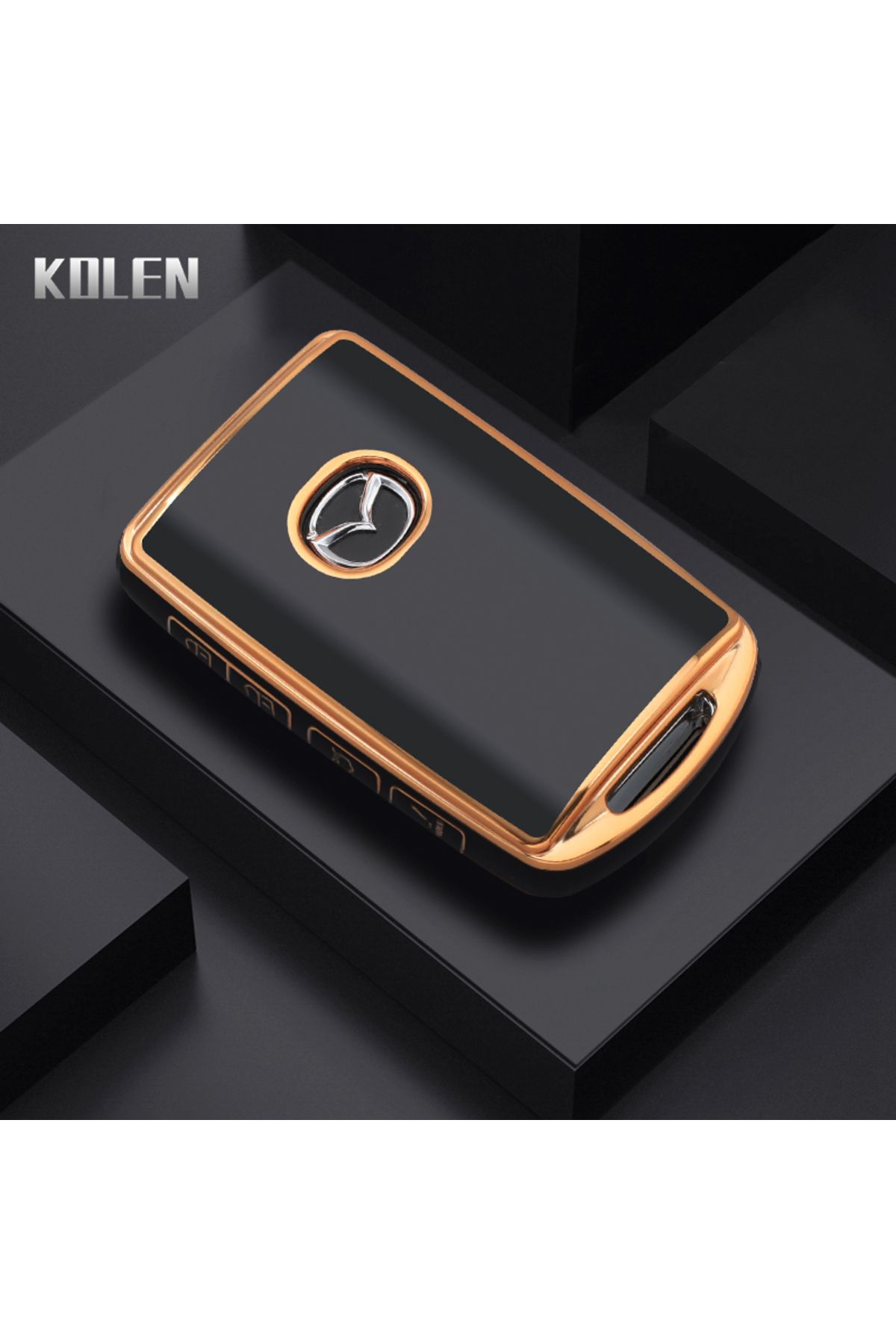 Choice-Black only case New TPU Car Key Case Cover Shell For Mazda 3 Alexa CX30 CX-4 CX5 CX-5 CX8 CX-8 CX-30 1