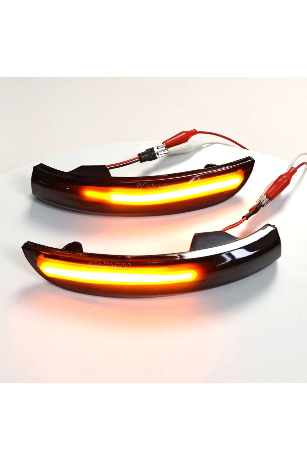 Choice-لفورد كوغا Ecosport الوامض الديناميكي LED بدوره مصباح إشارة مرآة جانبية مؤشر متسلسل 201... 4