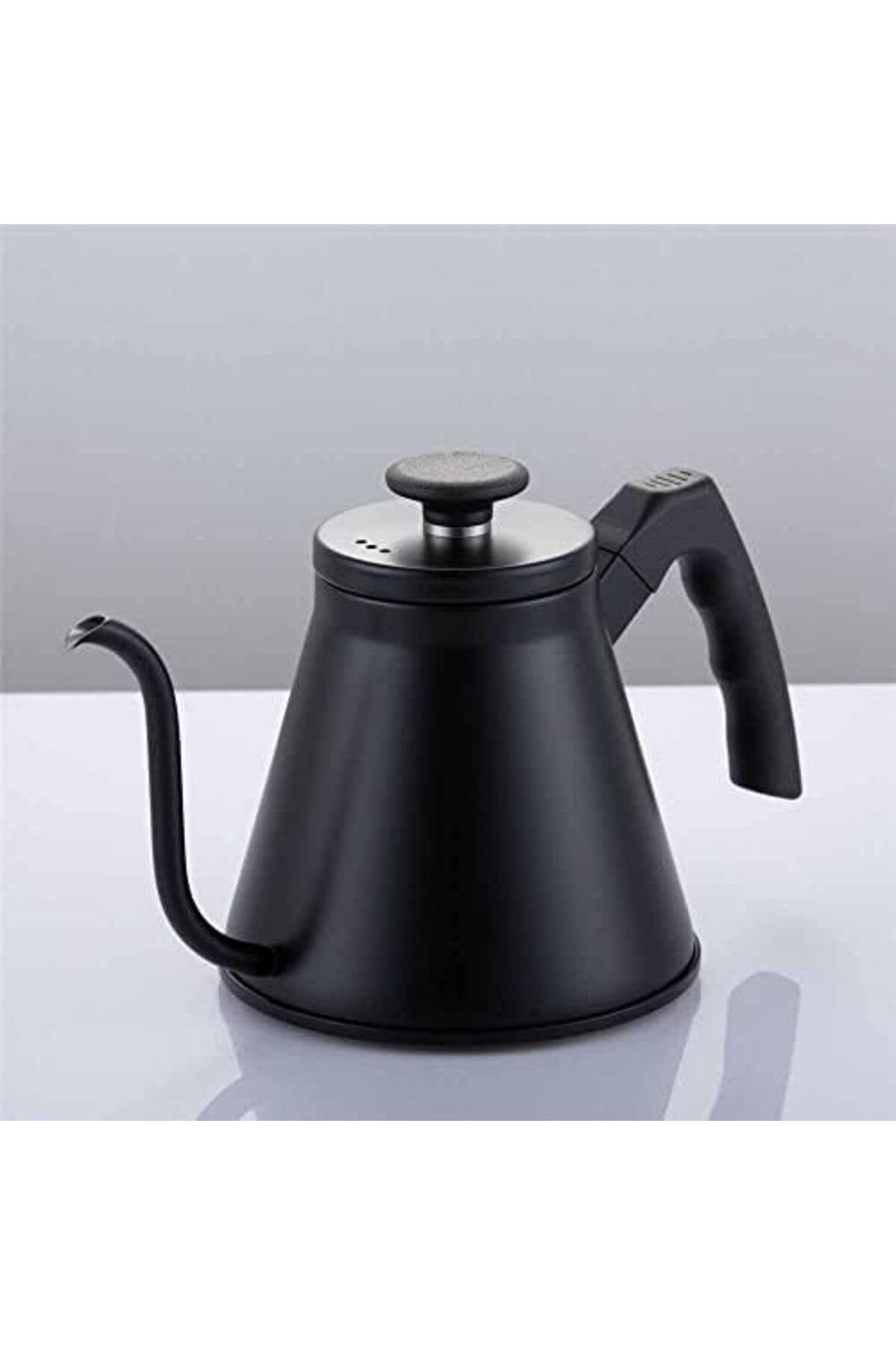 STOREMAX OtantikShop 1200 ml Slim - - Siyah, Paslanmaz Çelik İndüksiyonlu - Kettle - Demleme Dripper Çeli