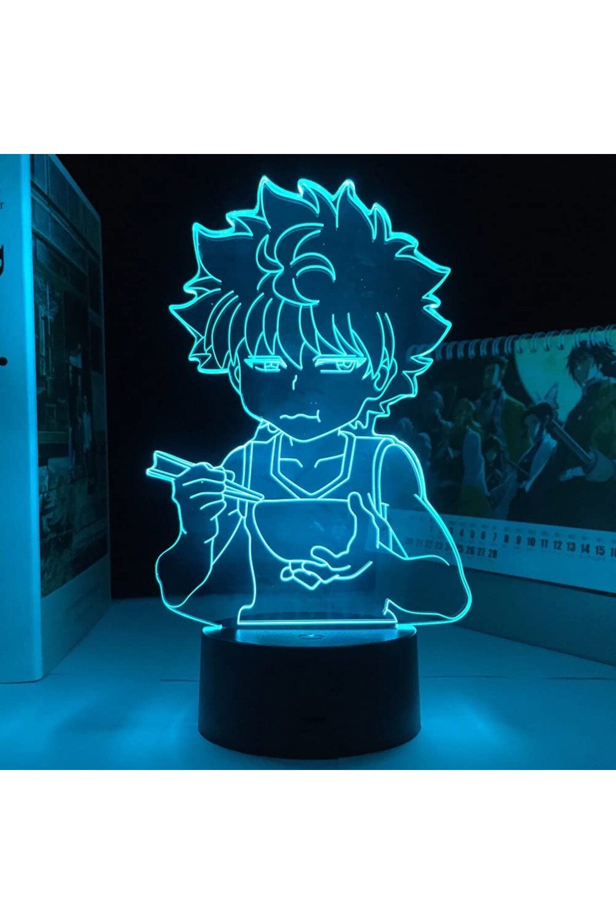 IWP-Anime 3D Lamp Killua Hunter X Hunter Killua Led Light Hxh Led Night Light Gift Acrylic Neon Cute ... 4