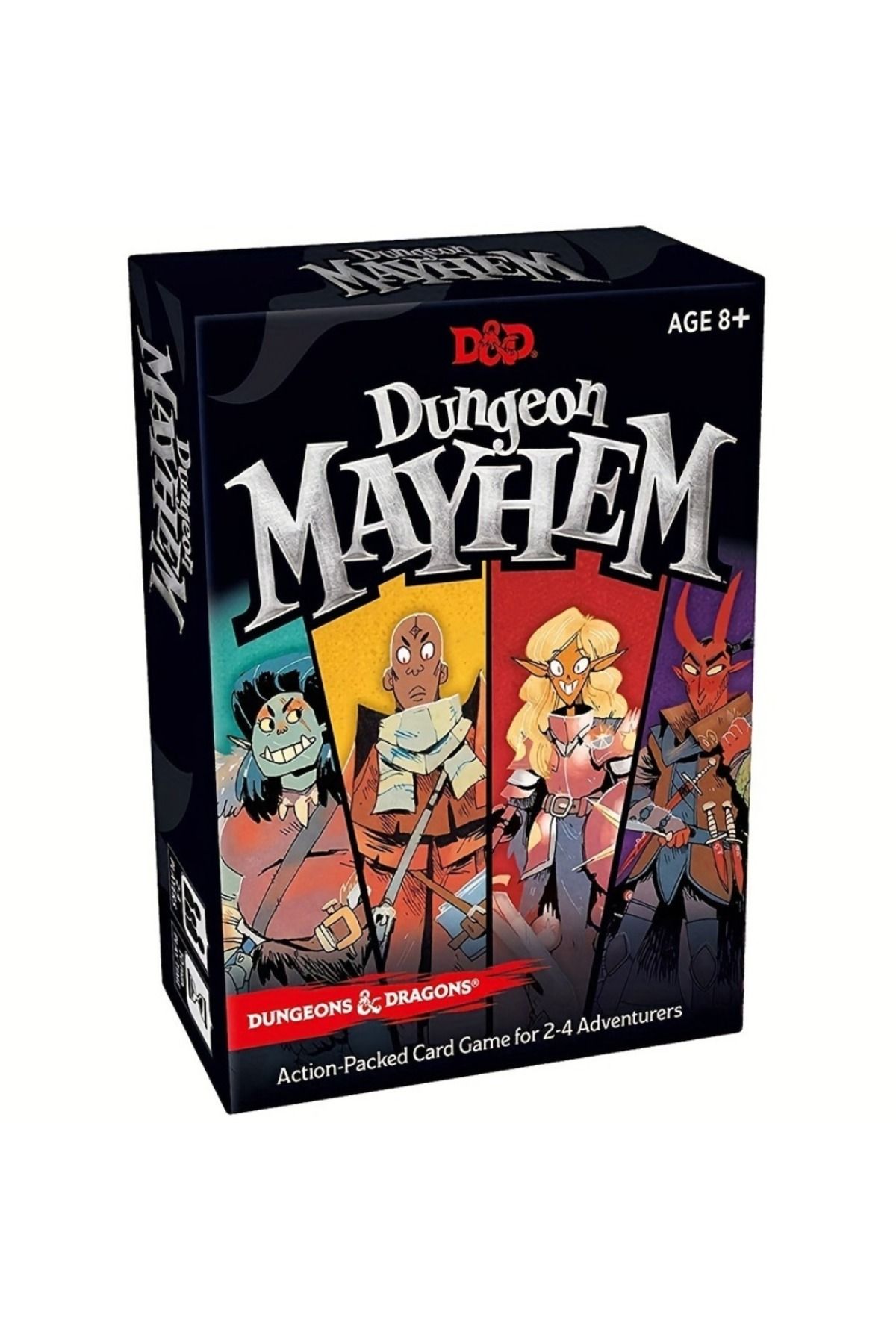 smvp-Black Dungeon Mayhem Dungeons Dragons Card Game For 2-4 Players, 120 Cards Board Game, Party Game Fo 1
