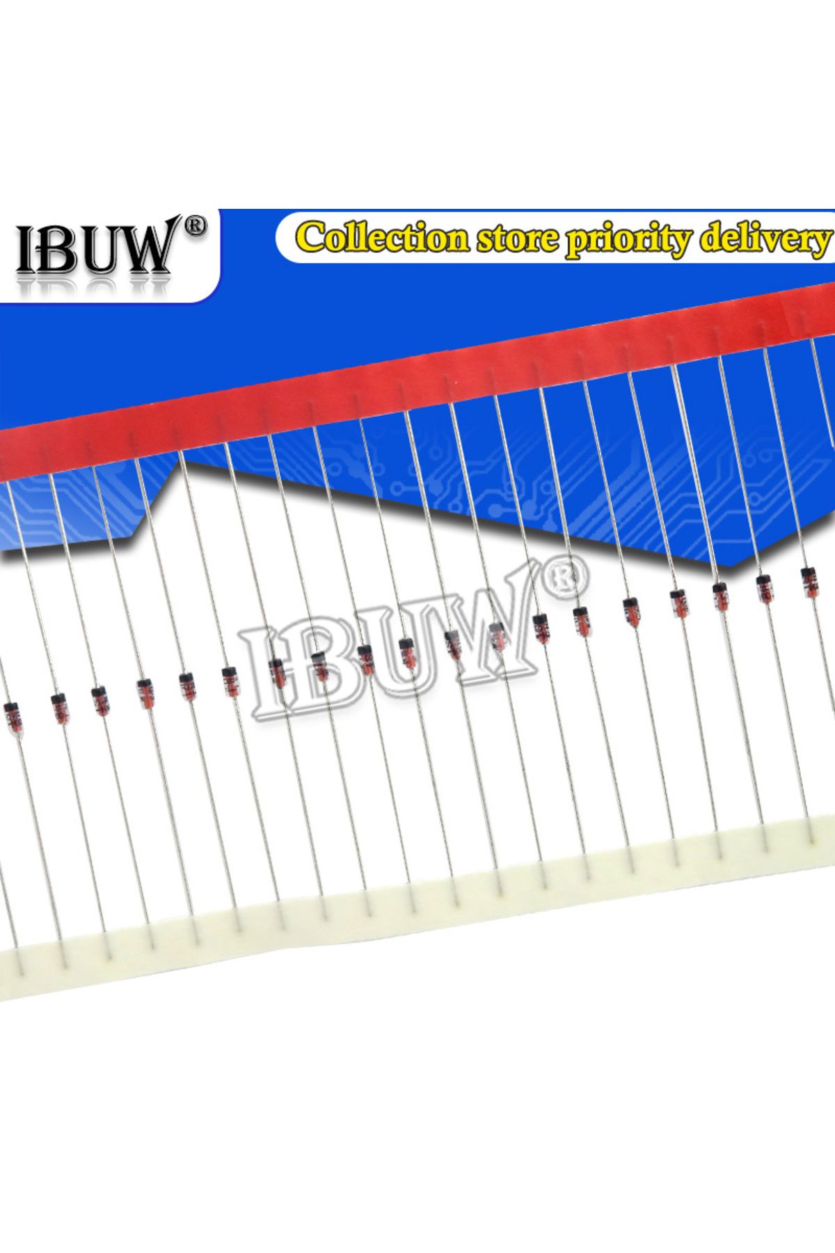 IBUW-1n4733 5v1 100pcs 1w Zener Diode Do-41 3v 3v3 3v6 3v9 4v3 4v7 5v1 5v6 6v2 6v8 7v5 8v2 9v1 10v 11v 12 2