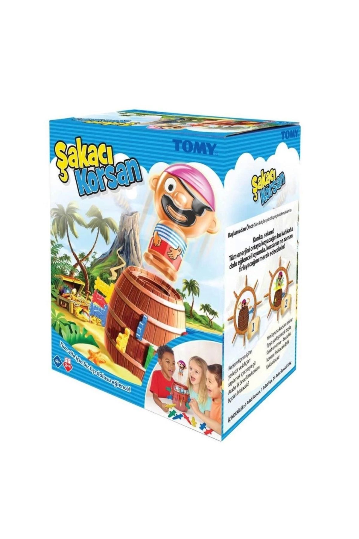 Basic Fun Çocuk 7028 Tomy Şakacı Korsan +4 yaş