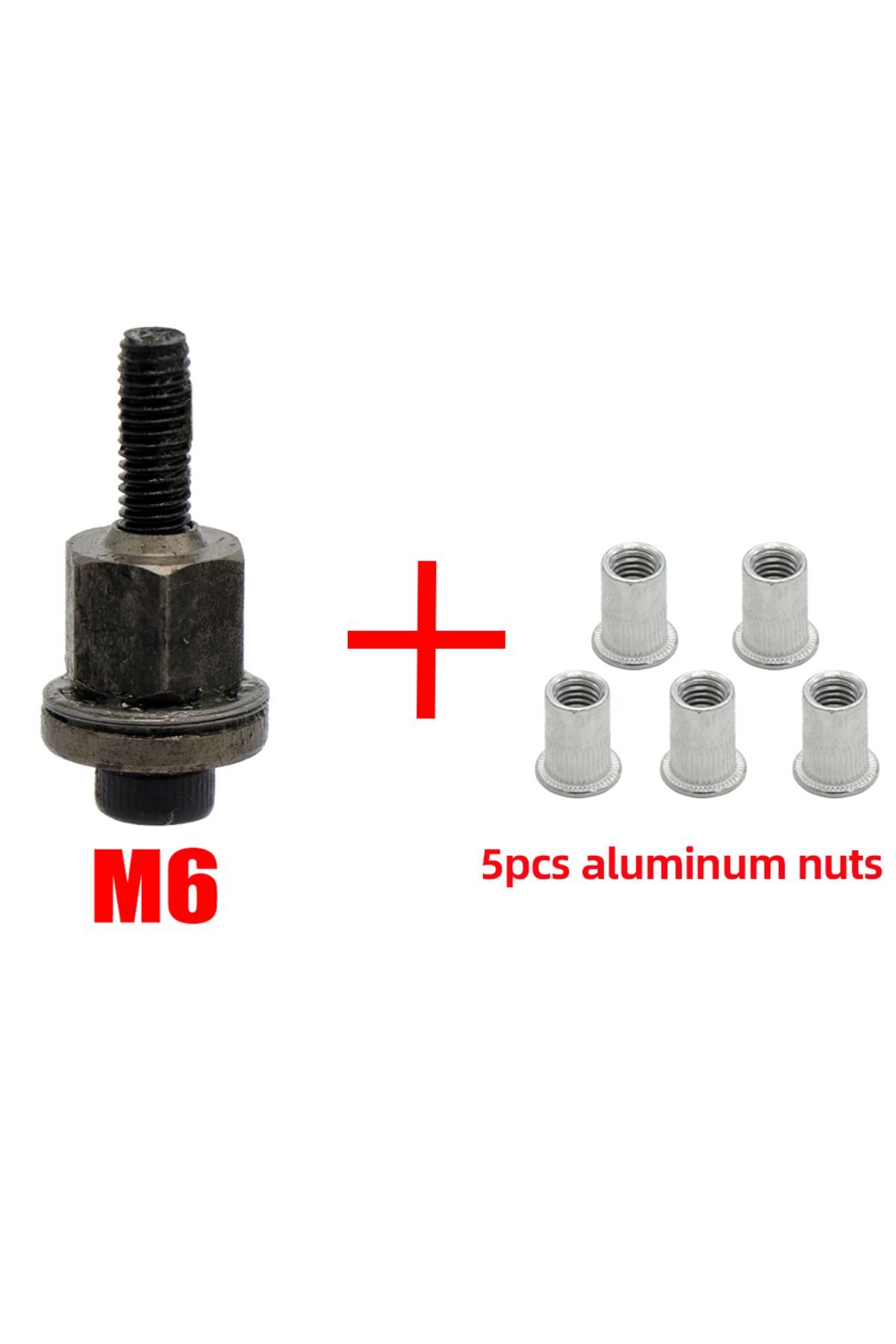 Choice-M6 With 5pcs Hifeson Hand Rivet Nut Tool Head Manual Riveter Electric Riveting Adapter Simple Instal 1