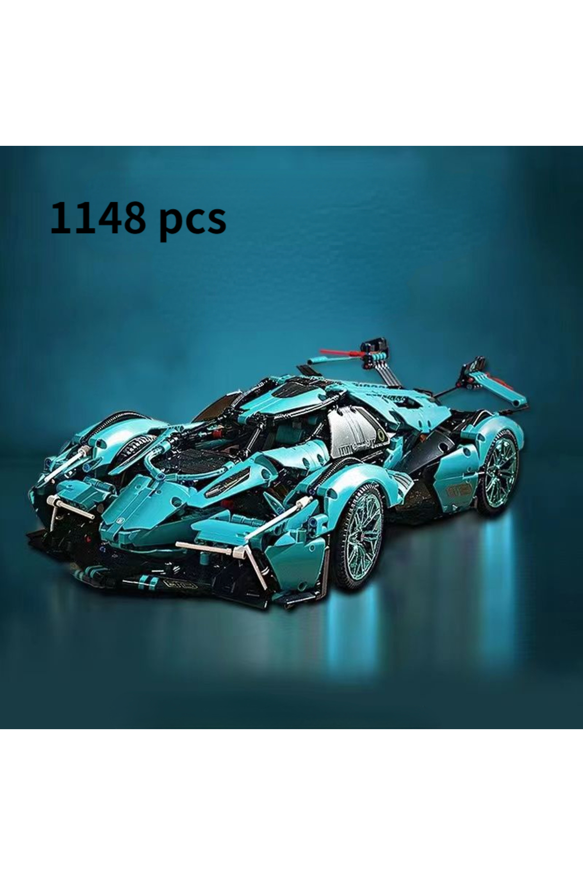 ماشین بدون جعبه ۲۰۲۳ بلوک‌های ساختنی نسخه کانسپت ماشین اسپرت سوپر ریسینگ بلوک‌های ساختنی مدل آجری