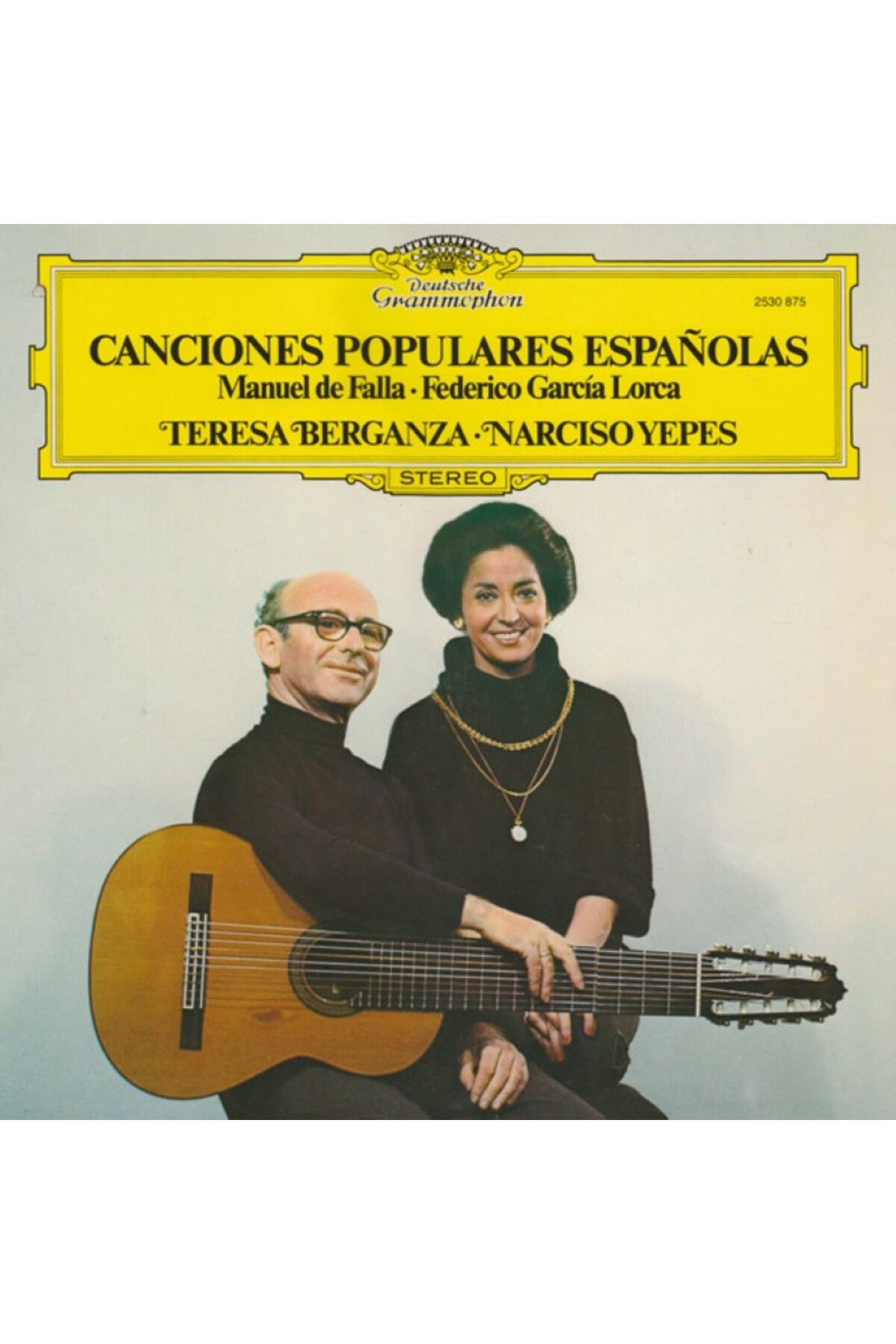 Vinylium Zone Teresa Berganza & Narciso Yepes – Canciones Populares Españolas Plak (LP, Plak)