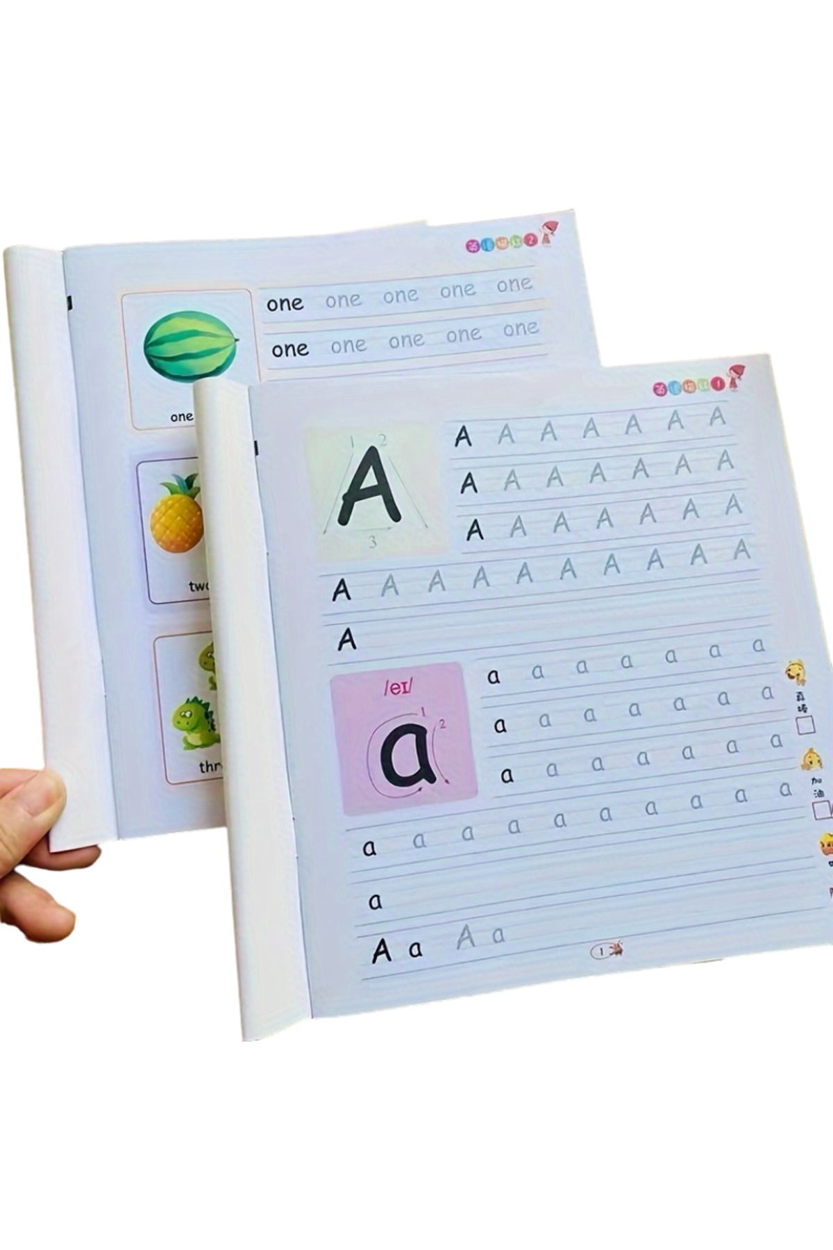 Choice-2 Books/set English Tracing Books - ABC Writing Practice Workbooks - Handwriting Exercises - Lear... 7