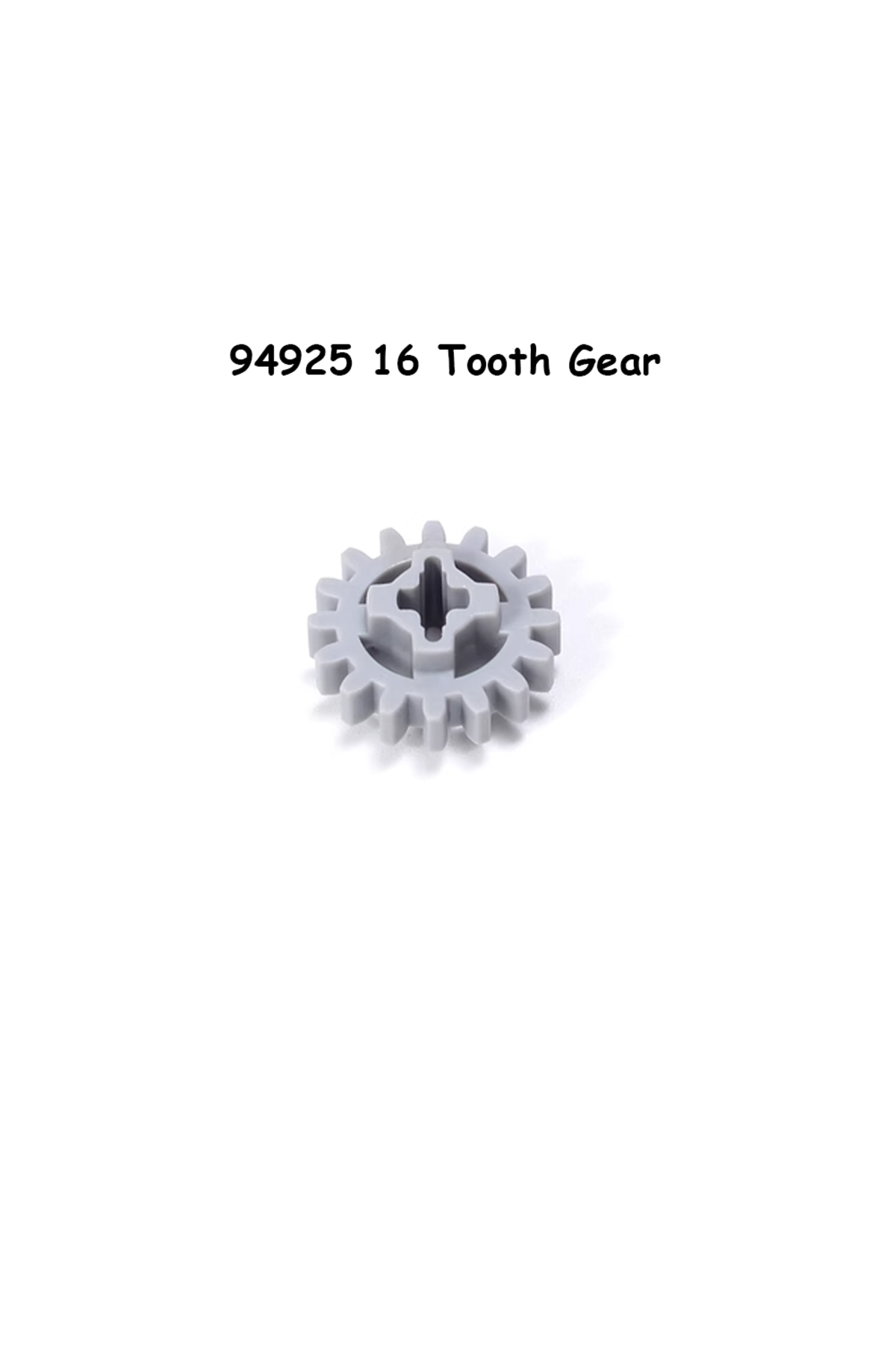 بسته ۱۶ عددی چرخدندههای فنی سازگار با مکعبهای ساختنی MOC لگو مدلهای 10928، 94925، 3648 و 3649 (مجموعهٔ متنوع)