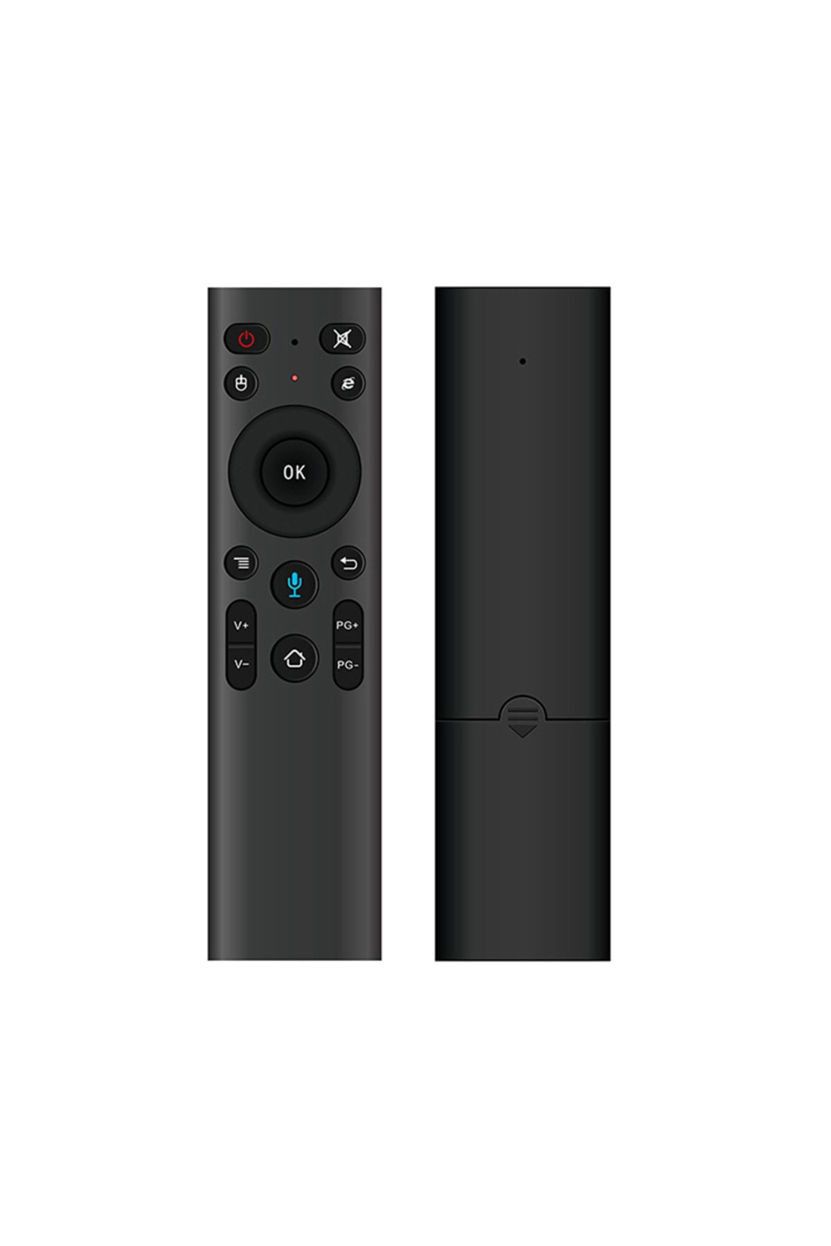 Choice-Black 2.4g Wireless Voice Remote Control Gyroscope Controller With Usb Receiver Q5 Air Mouse Remote 1