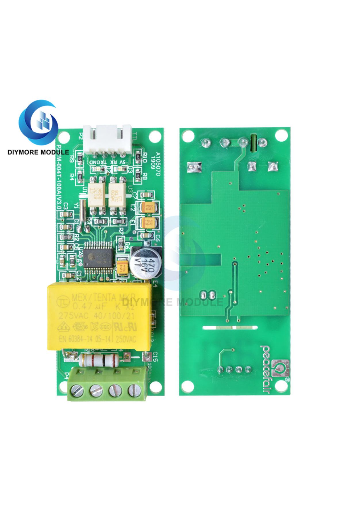 Choice-AC Digital Multifunction Meter Watt Power Volt Amp TTL Current Test Module PZEM-004T With Coil 0-... 5
