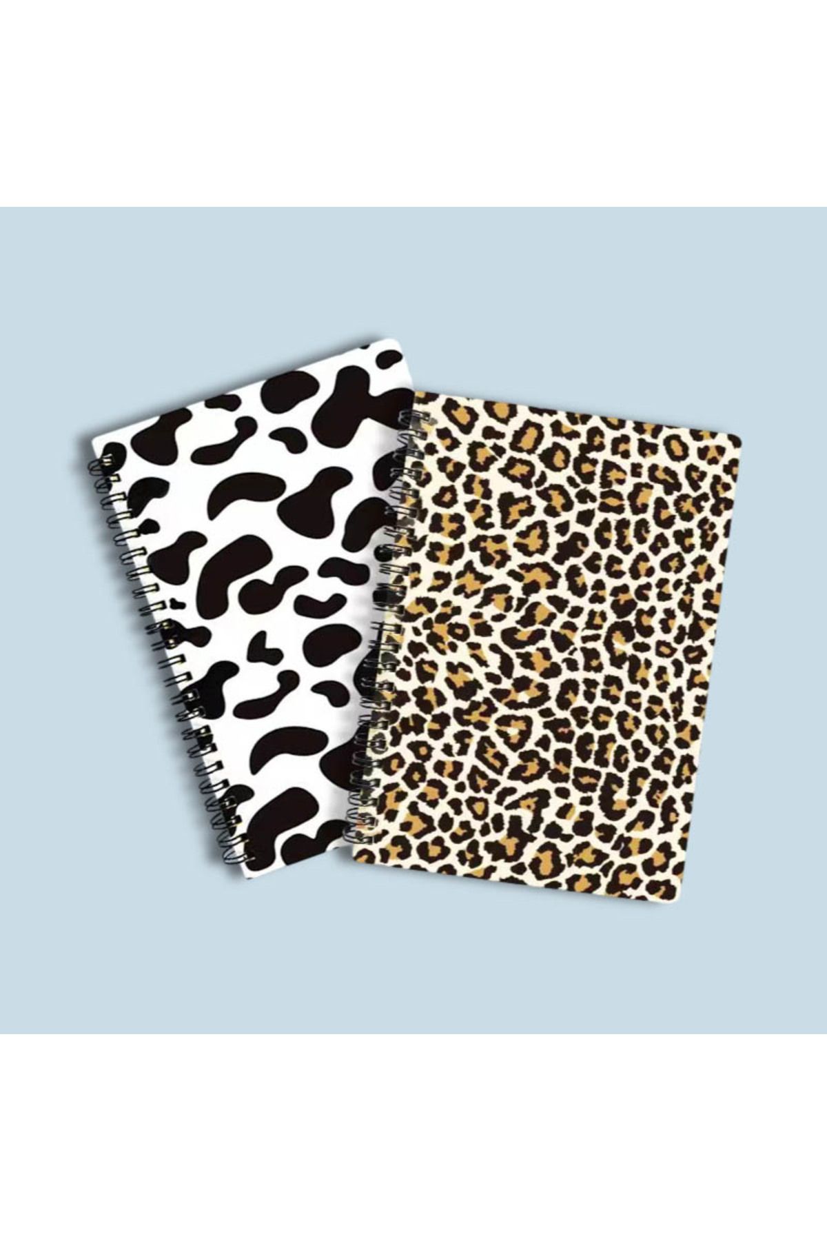 Choice-A5 simple leopard print notebook cow stripe horizontal line coil student portable diary business ... 4