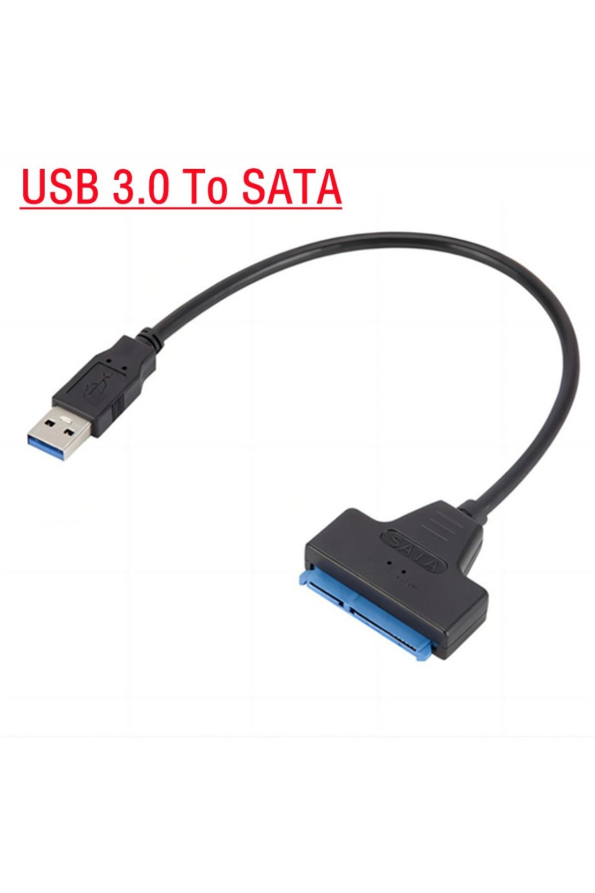 PzzPss-كابل USB 3.0 SATA إلى USB 3.0 / 2.0 بسرعة تصل إلى 6 جيجابت في الثانية لمحرك الأقراص الصلبة الخارجي SSD مقاس 2.5 بوصة SATA 3 22 1