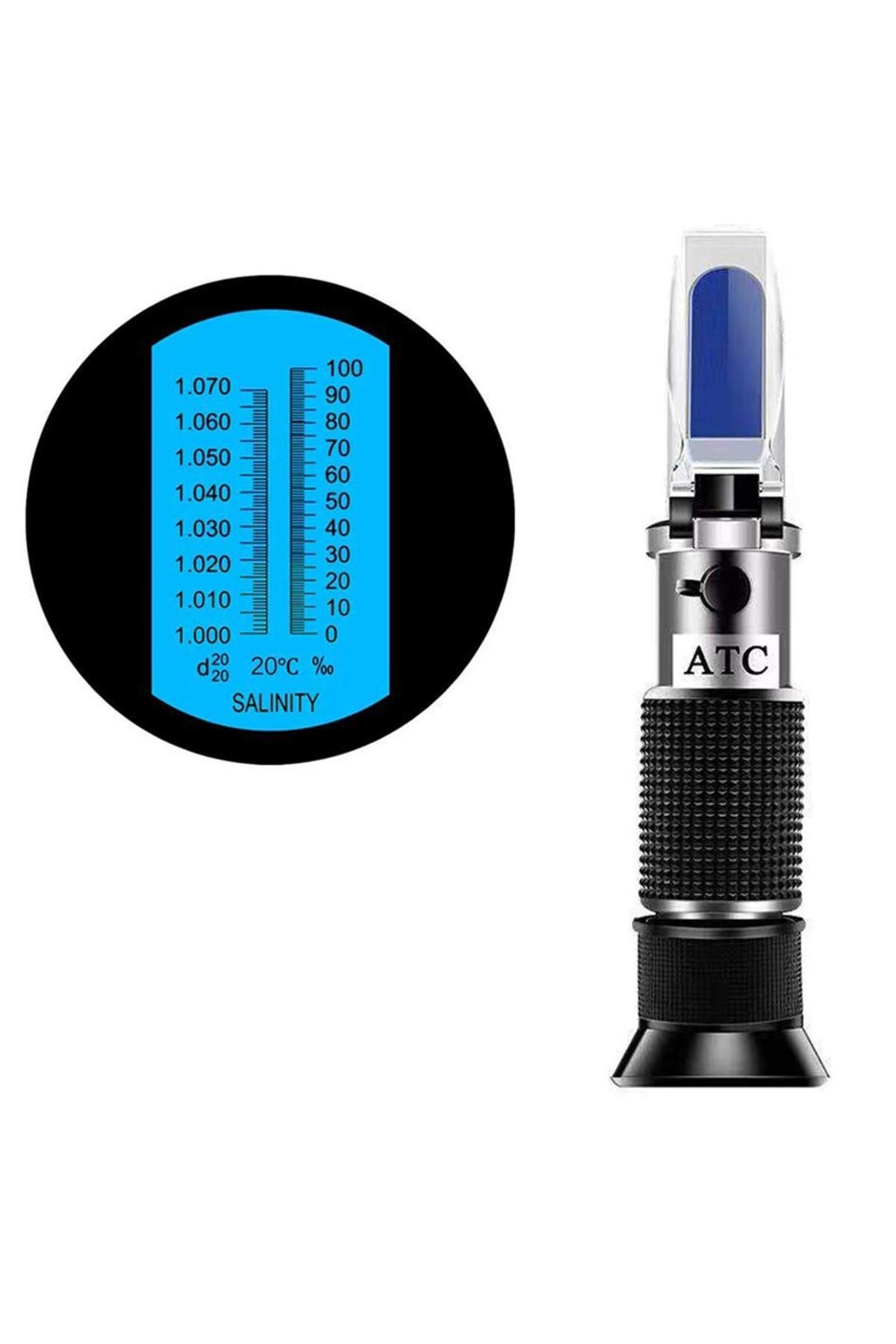LPPCOLTD-2 In 1 Salinity Refractometer Aquarium Salt Tester With Atc Dual Scale 0-100‰ & 1.000-1.070 Speci... 7