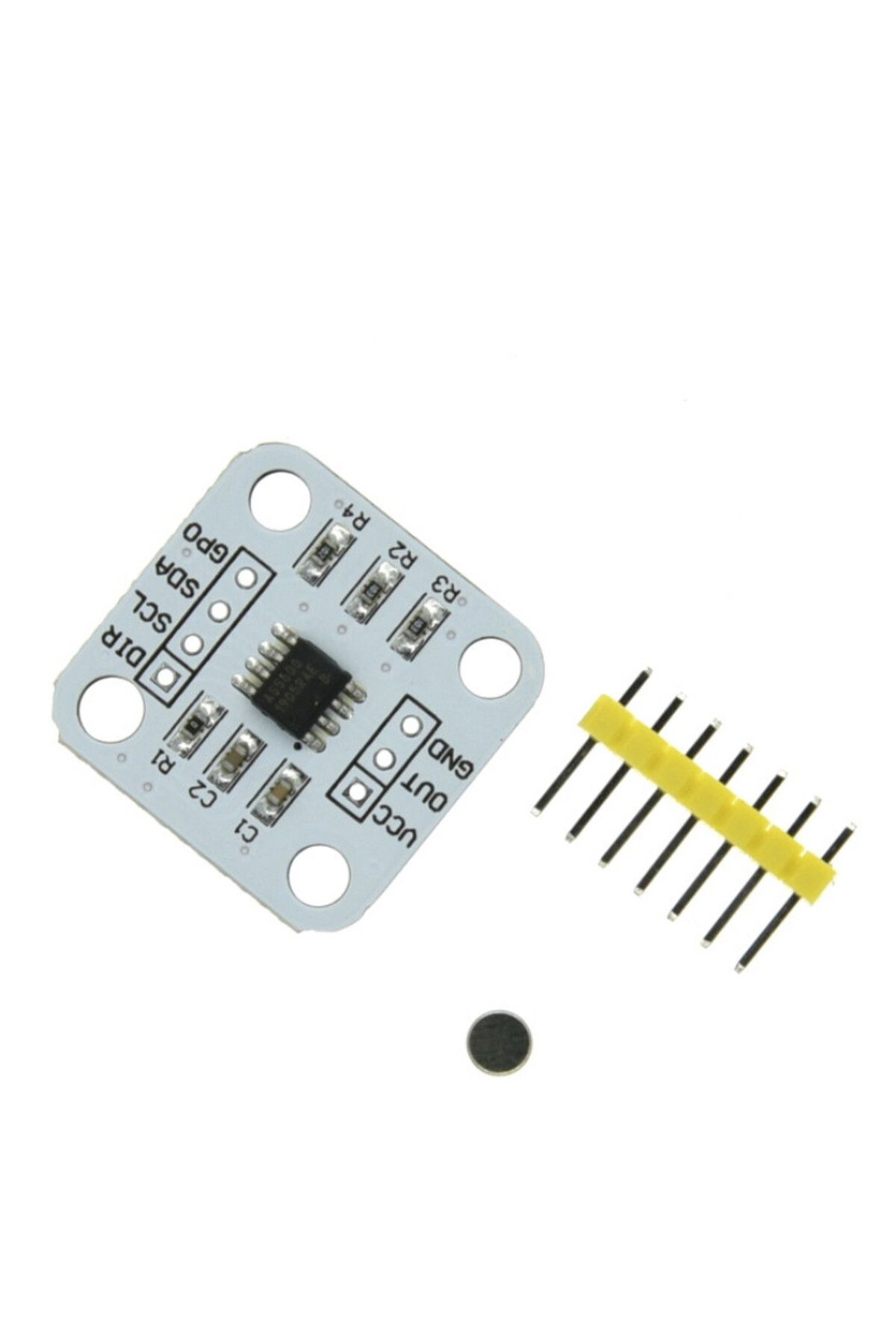 Choice-AS5600 Magnetic Encoder Magnetic Induction Angle Measurement Sensor Module 12bit High Precision 8