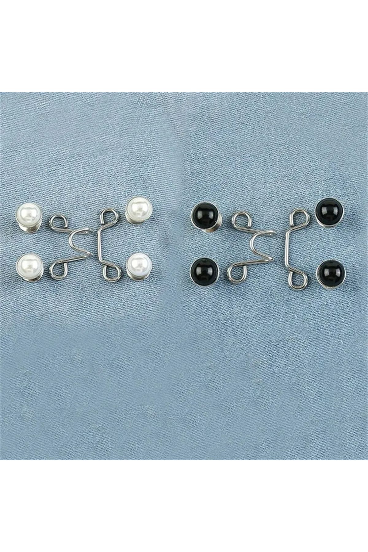 Choice-3.2cm 2pcs Waist Button, Studless, Removable Button Tool For Waist Adjustment, Adjustable Button For 1
