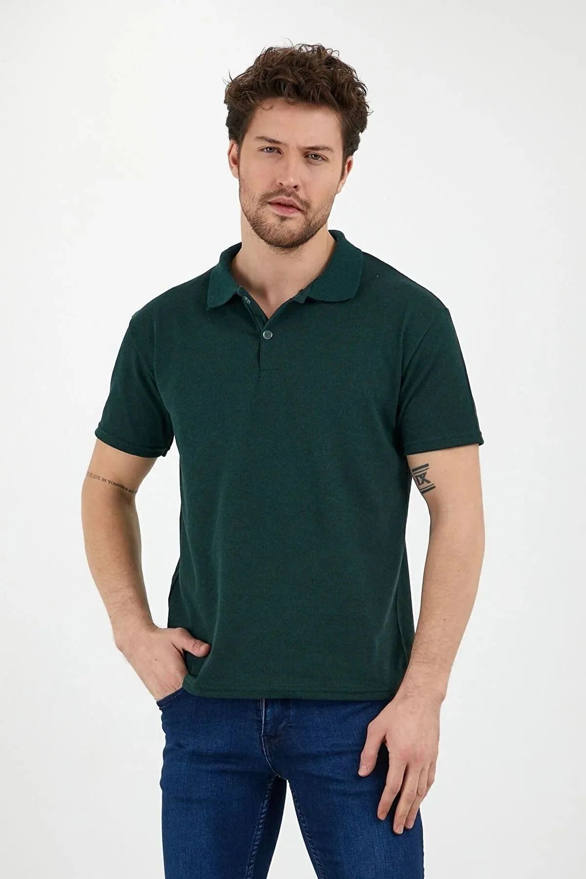 MASCO Polo Yaka Lakost 3lü Set Tshirt