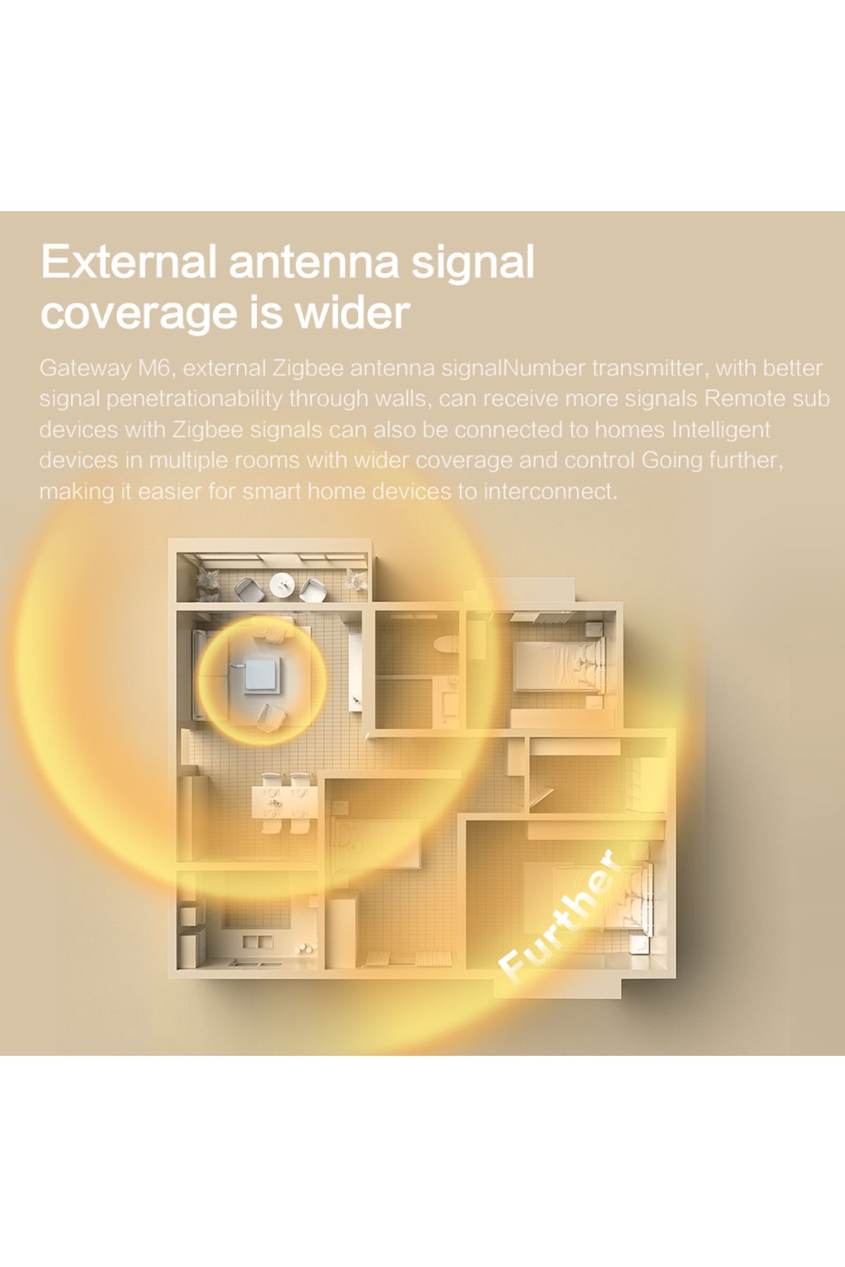zemismart-Matter Zigbee Gateway with Antenna Smart Home Hub Bridge Works with Tuya App Homekit Go... 5