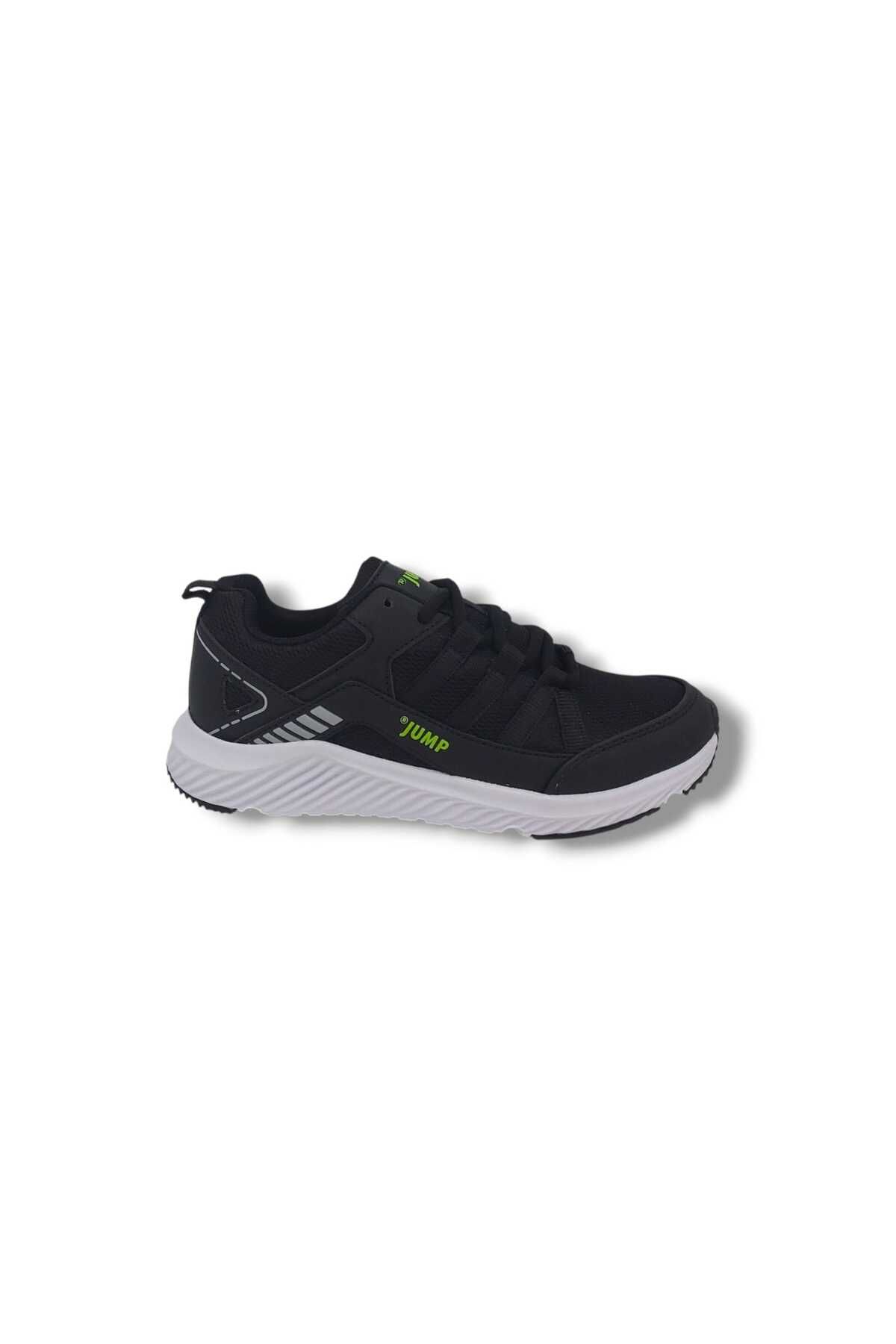 Jump 24865 Unisex Siyah Memory Taban Sneaker Günlük Spor Ayakkabı