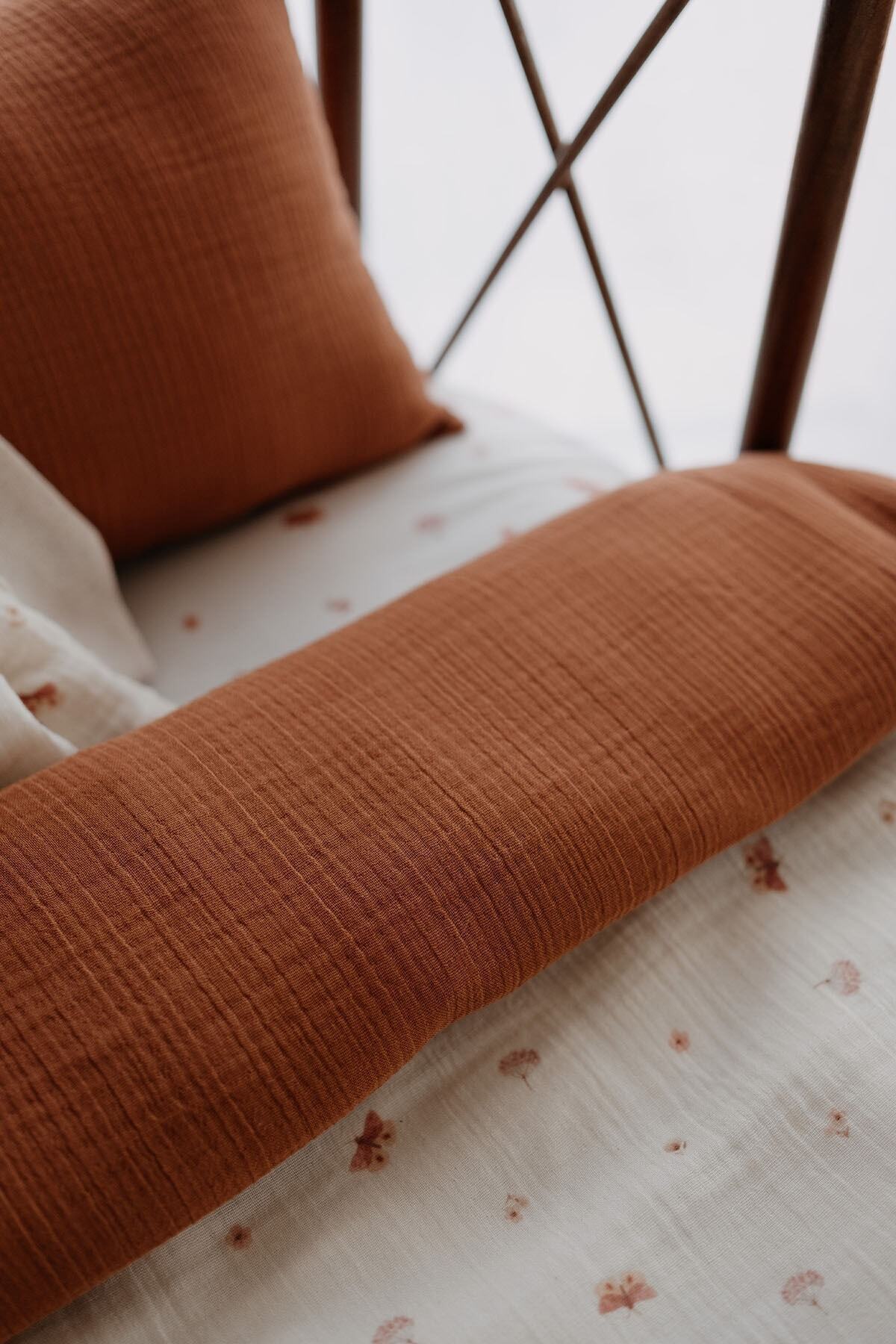 TBA COLLECTION Park Yatak Müslin Nevresim Takımı (80X110) | Boho Butterfly fotoğrafı 3 (önizleme)