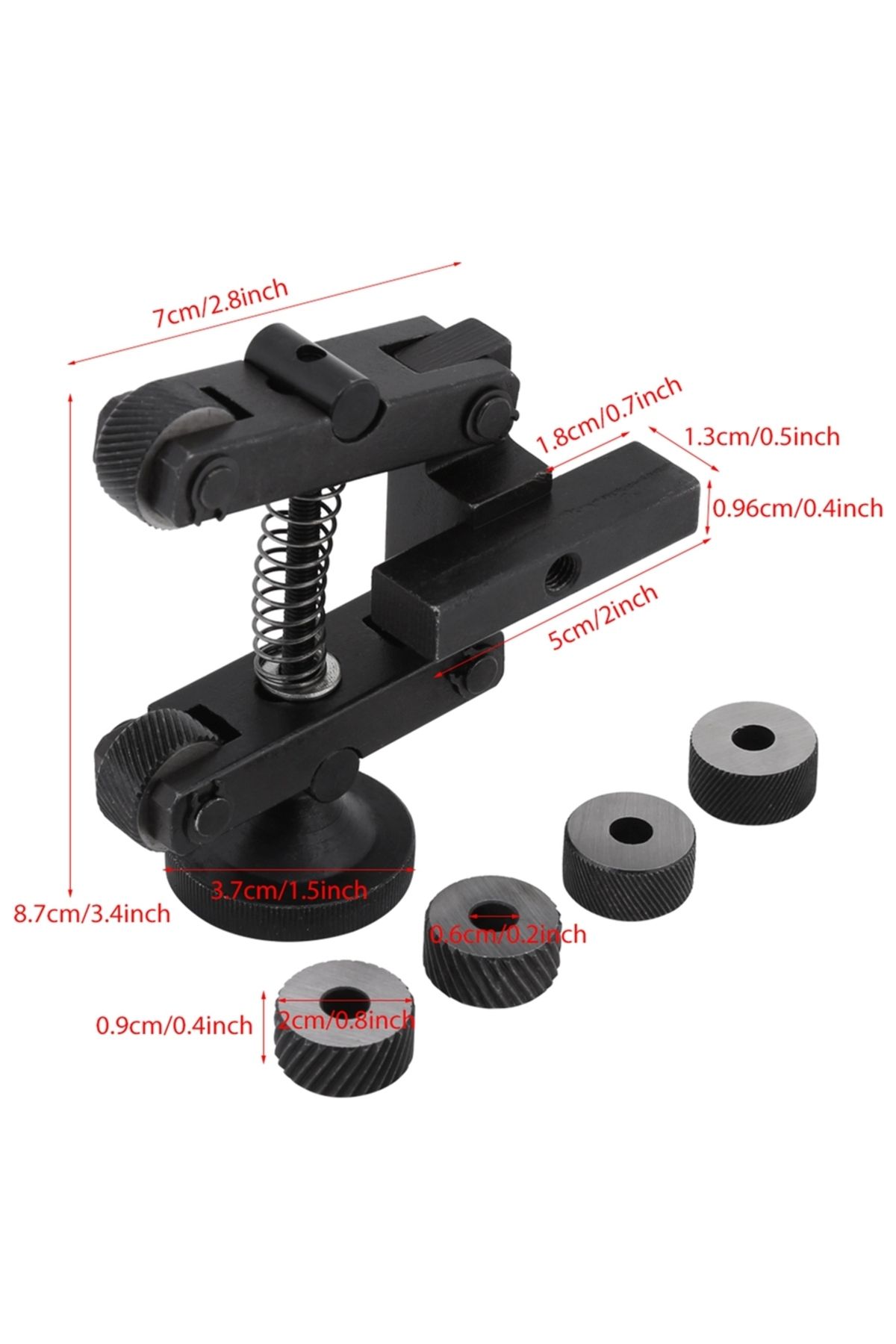 Choice-Knurl Tool Knurling Knurler Tool Holder Linear Knurl Tool Lathe Adjustable Shank With Wheel Knurl... 5