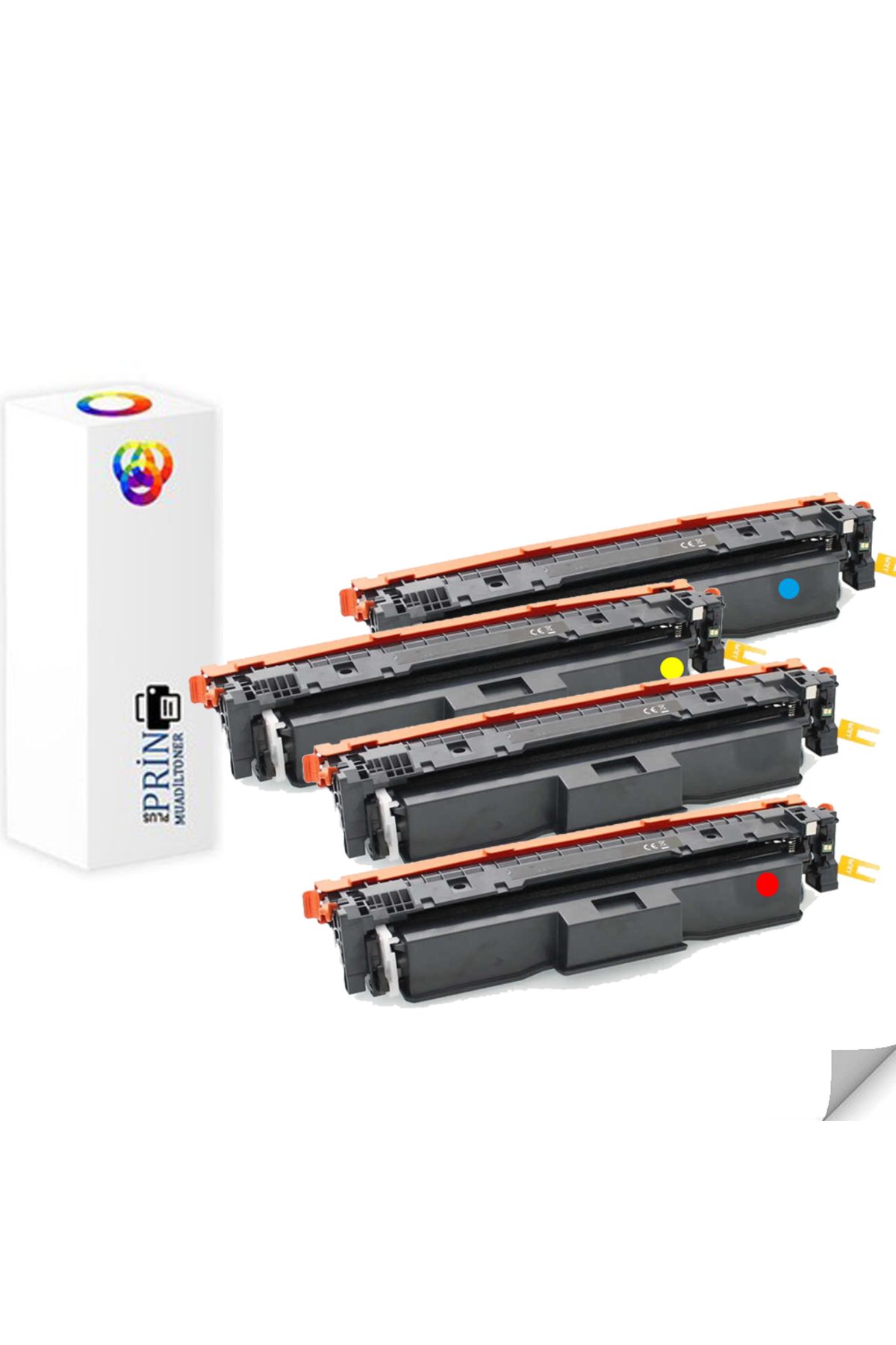 Plusprint CRG-069/ i-SENSYS LBP673Cdw Muadil Toneri Takım 4 Renk Chipli