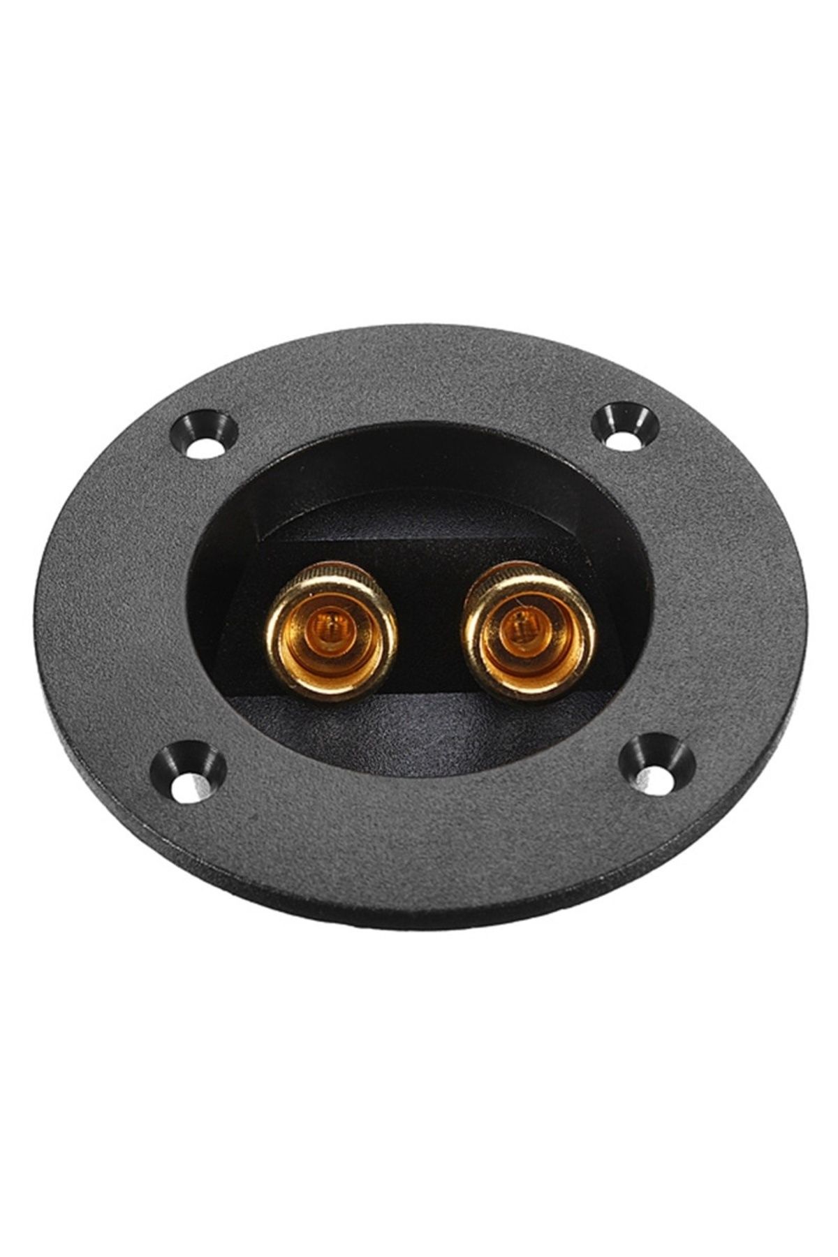 Choice-1pc Car Stereo Speaker Terminal Board Round Double Binding Post Screw Connector Subwoofer Plug 4