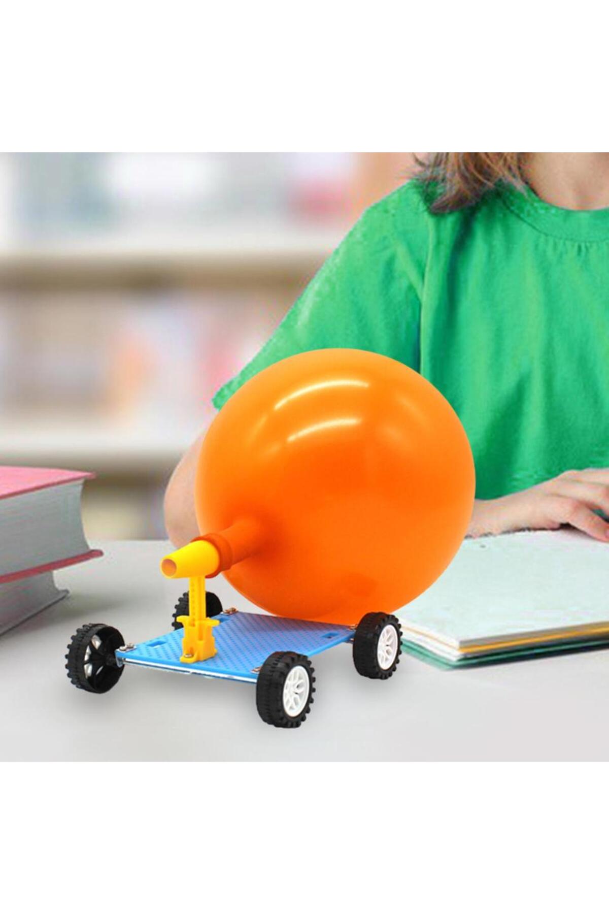 کیتهای آزمایش علمی پازل سهبعدی ماشین مسابقهای با بادکنک دستساز برای پسران، دختران، کودکان و غیره…