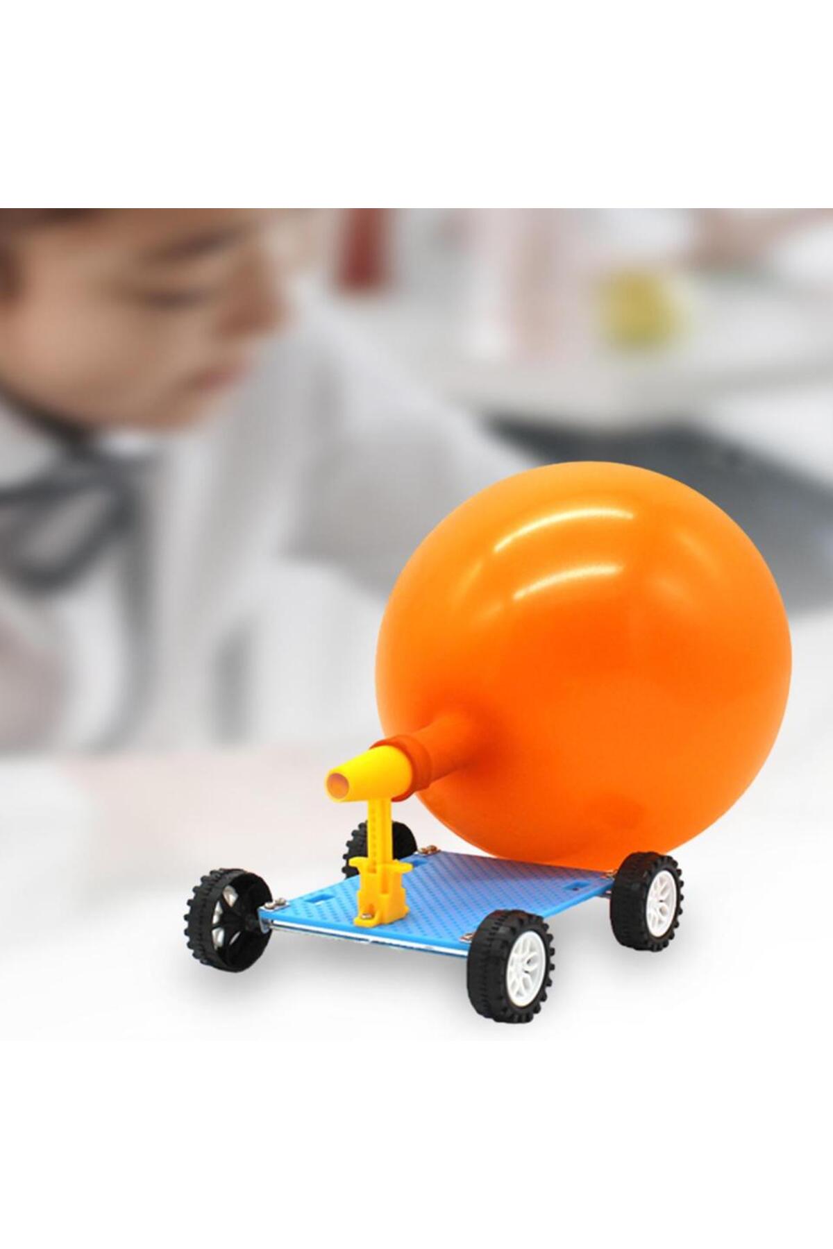 کیتهای آزمایش علمی پازل سهبعدی ماشین مسابقهای با بادکنک دستساز برای پسران، دختران، کودکان و غیره…