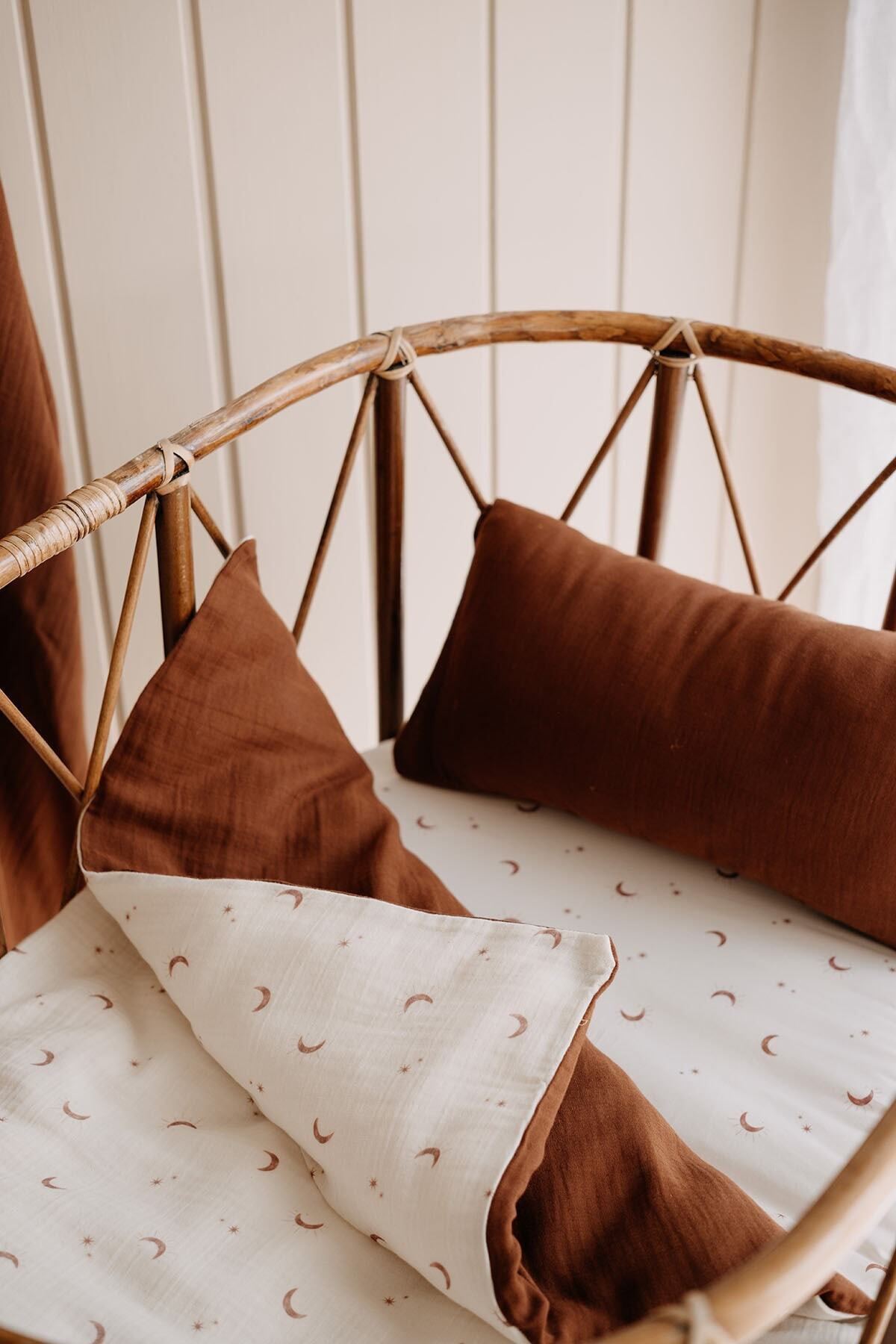 TBA COLLECTION Park Yatak Müslin Nevresim Takımı (80X110) | Boho Moons fotoğrafı 4 (önizleme)