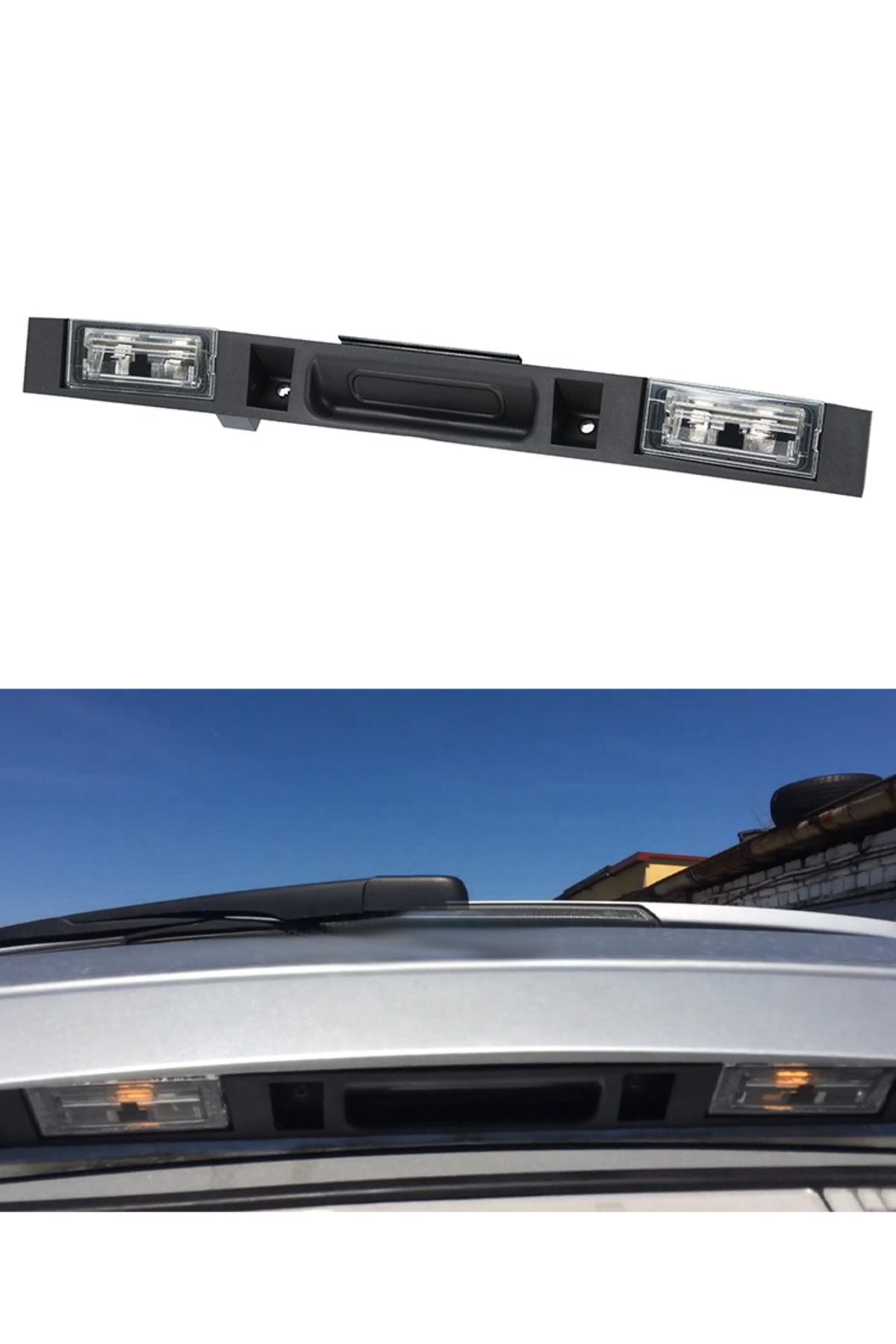 PQY-مقبض خلفي لغطاء صندوق الأمتعة السياحي مع زر مفتاح لسيارة BMW E83 X3 2004-2010 مفتاح الباب الخلفي للسيارة 7
