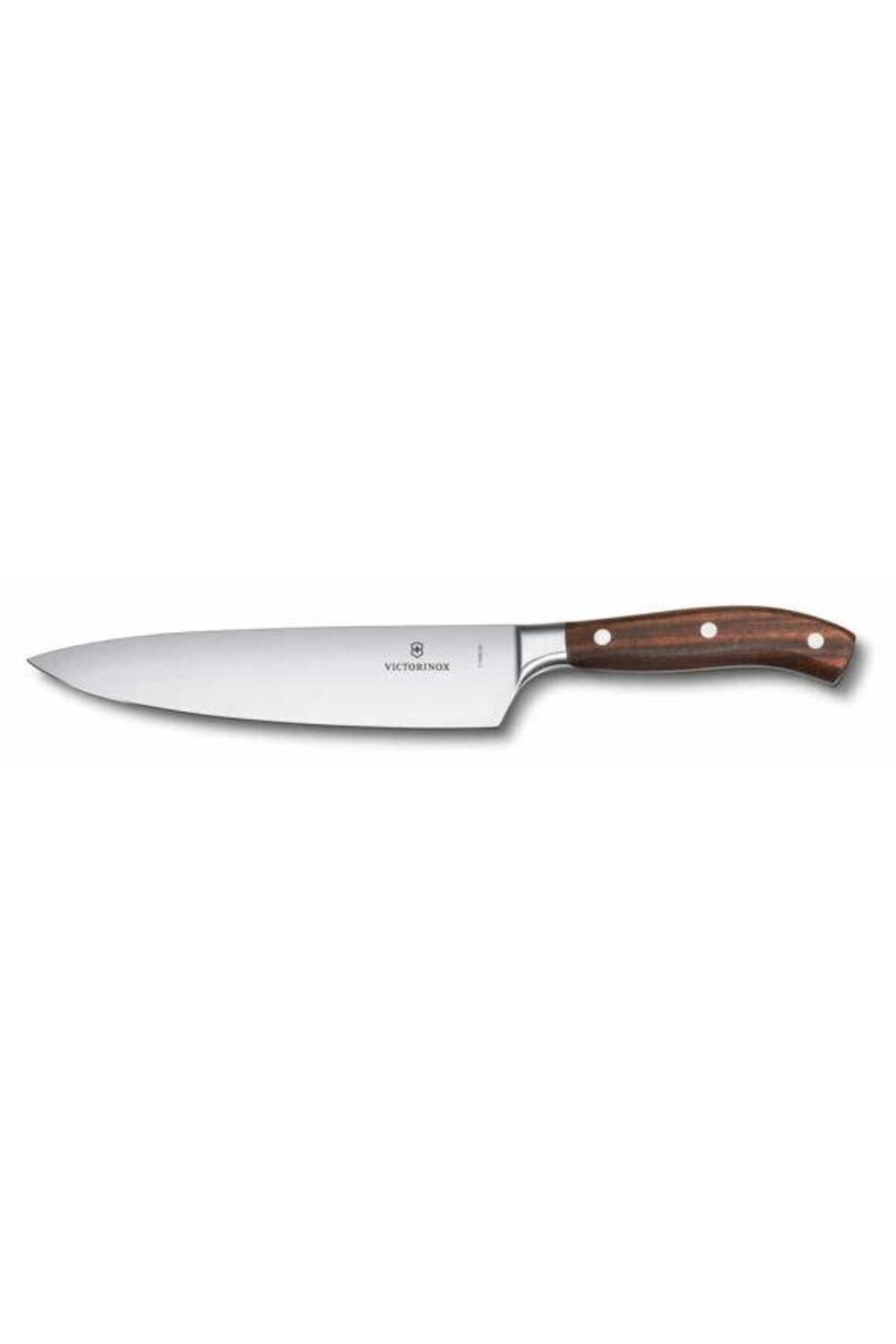 Victorinox VT 7.7400.20G Dövme Çelik Şefbıçağı Akağaç Saplı  20Cm Ktd