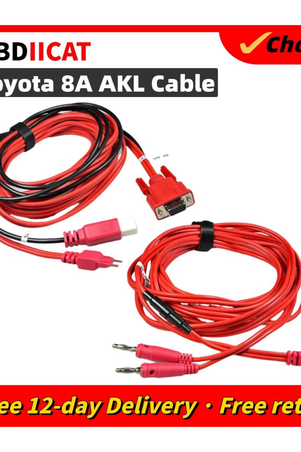 Choice-2023Autel for Toyota 8A AKL Cable Non-Smart Key All Keys Lost Adapter Work with APB112 and G-Box2... 4