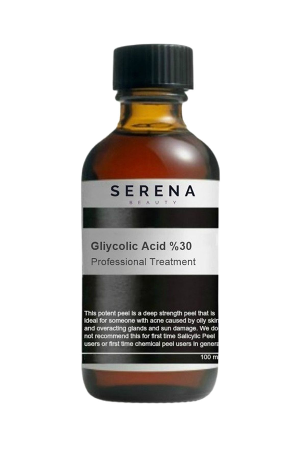 serena beauty Salon Boy Glikolik Asit %30 - Cilt Soyma - 100 ml