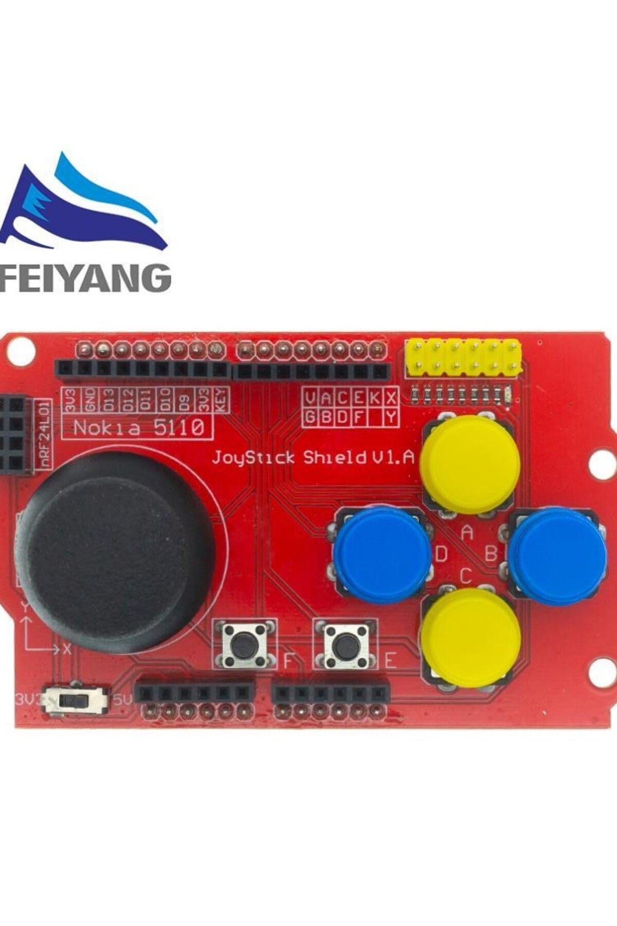 Choice-Joystick Shield For Arduino Expansion Board Analog Keyboard And Mouse Function Diy 7