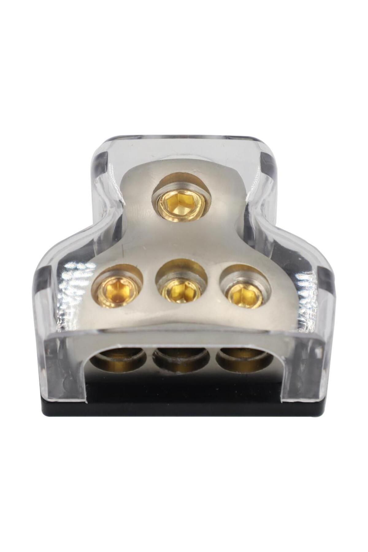Choice-3 Way Power Distribution Block 1x 0 Gauge in 3x 4 Gauge Out for Car Audio Amplifier Splitter Acce... 2