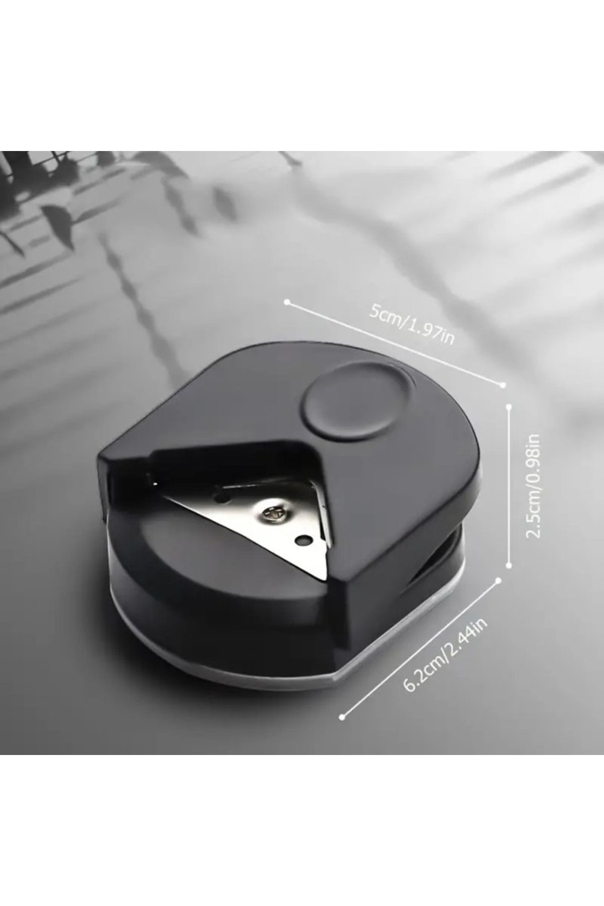 Choice-Black B 3 In 1 Tag Punch Corner Rounder Cutter Paper Label Punch For Scrapbooking Card For Diy Paper 1