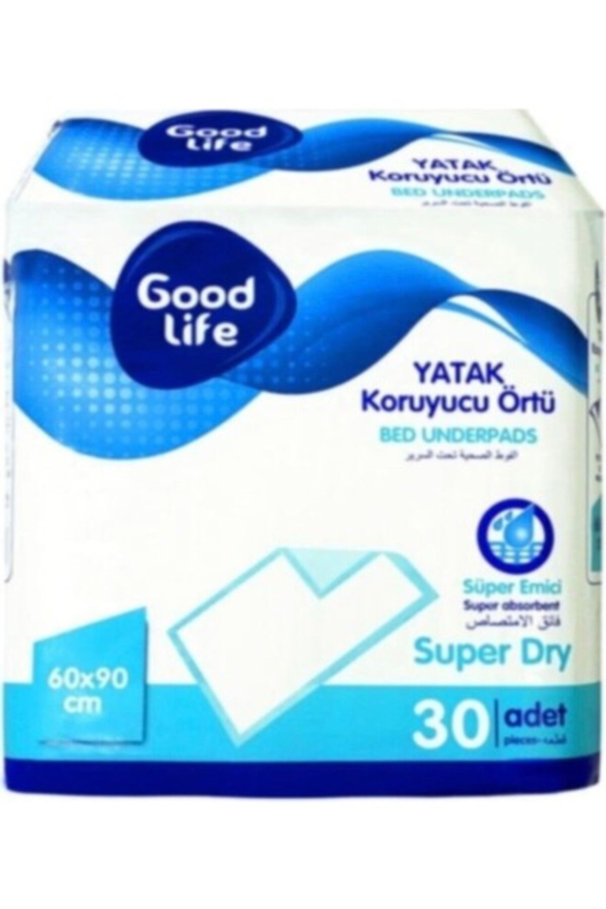 Orqinel Good Life 30’lu Kedi Köpek Çiş Pedi ve Yatak Örtüsü 60X90