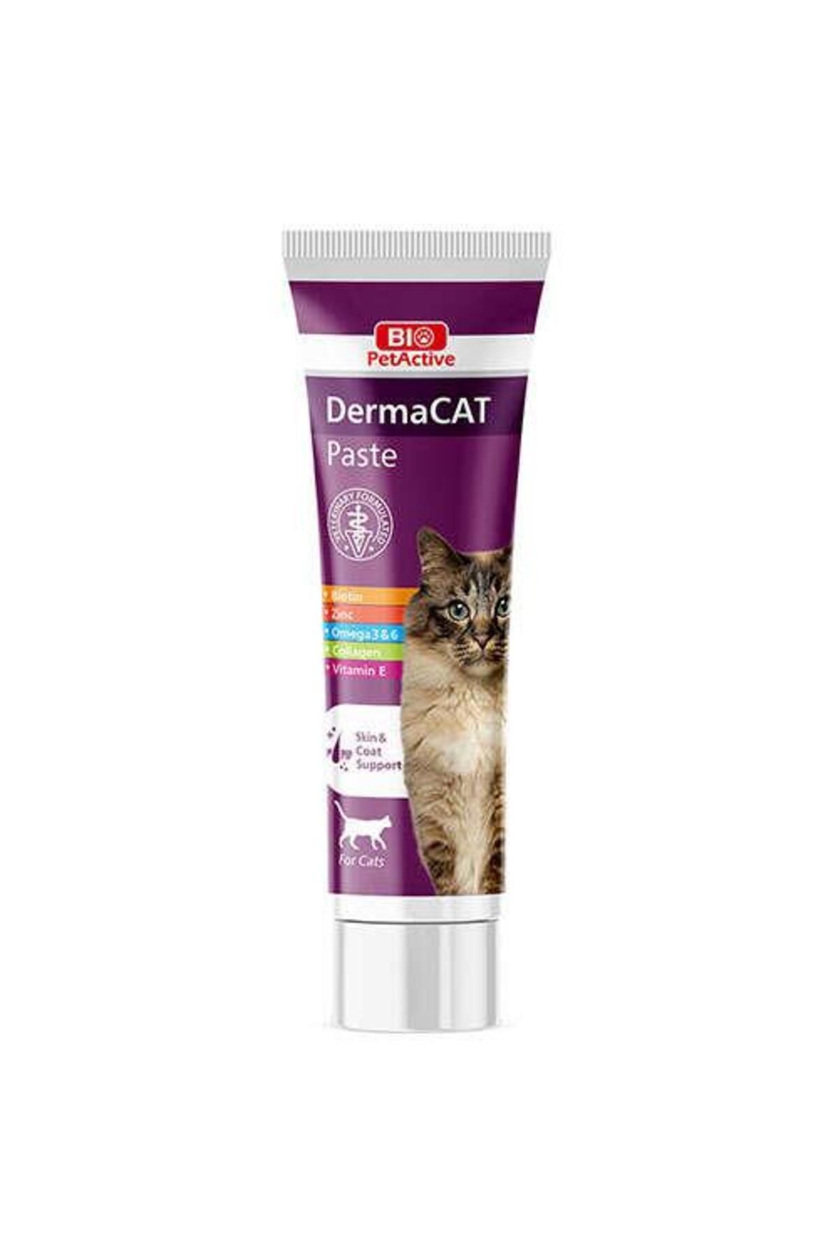 Bio Pet Active Derma Cat Paste Deri Tüy Sağlığı Kedi Macunu 100 ML