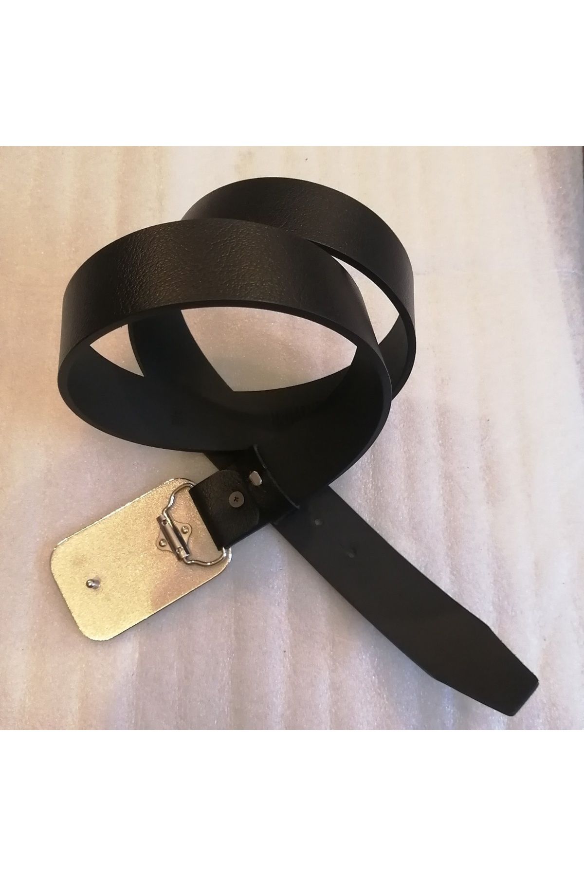 کمربند مشکی مردانه و زنانه معتبر گوساله سیاه نقره ای مایا تقویم دست پنجه نرم کابوی تایلند Butik Tülin