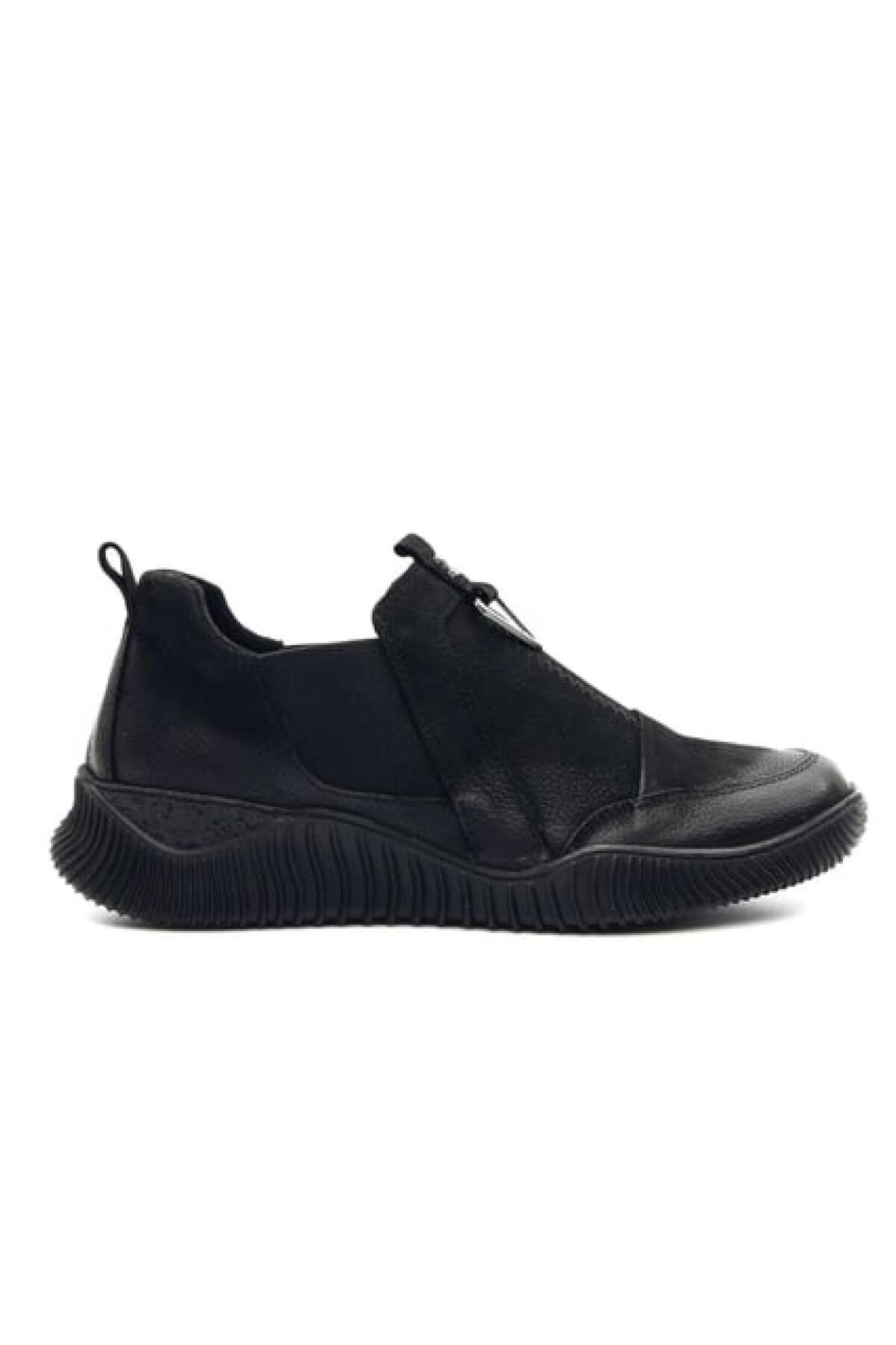 Venüs  1953840K Kadın Hakiki Deri Lastikli Kalın Taban Günlük Ayakkabı - Görsel 2