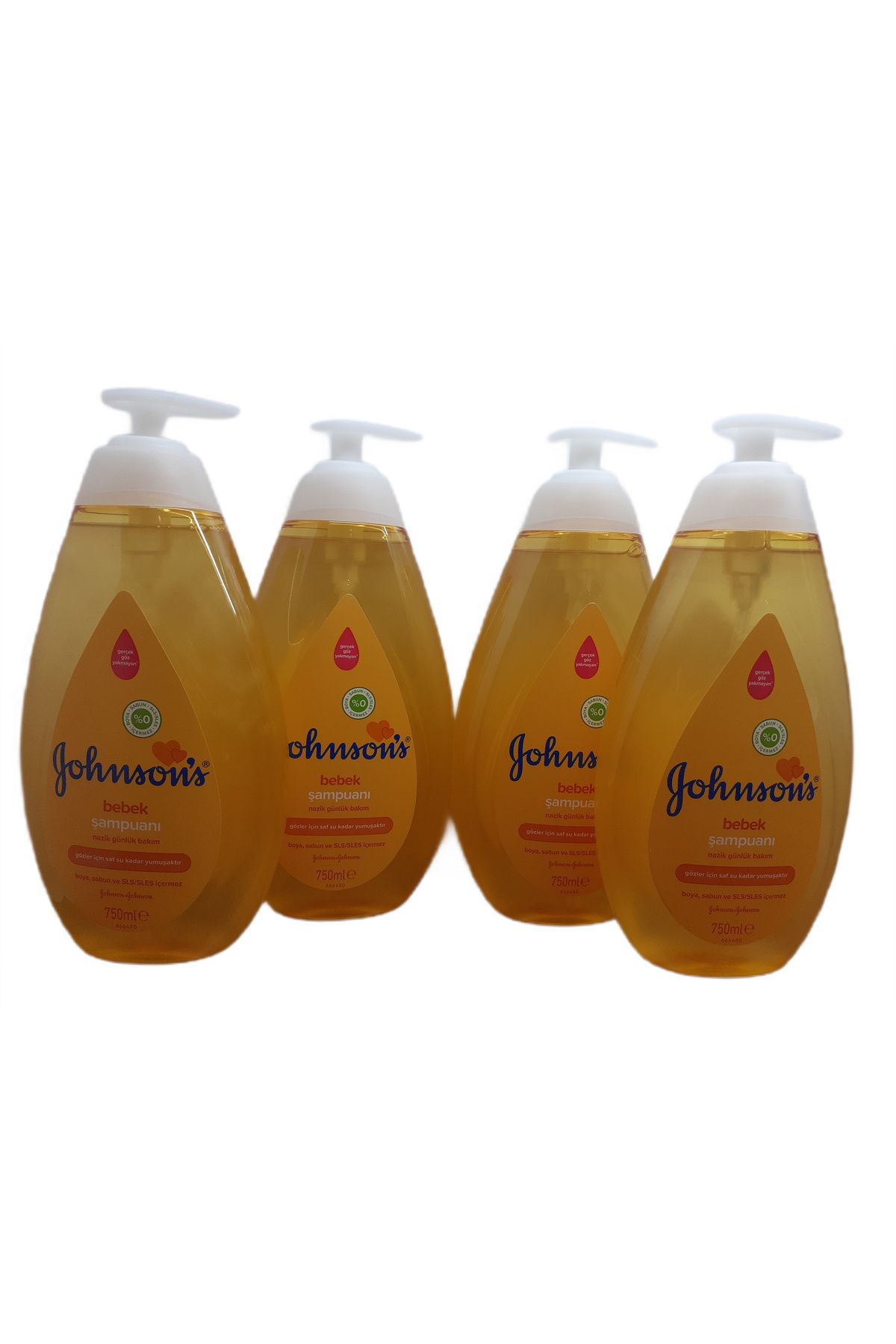 Johnson's BEBEK ŞAMPUANI 750 ML X 4 ADET