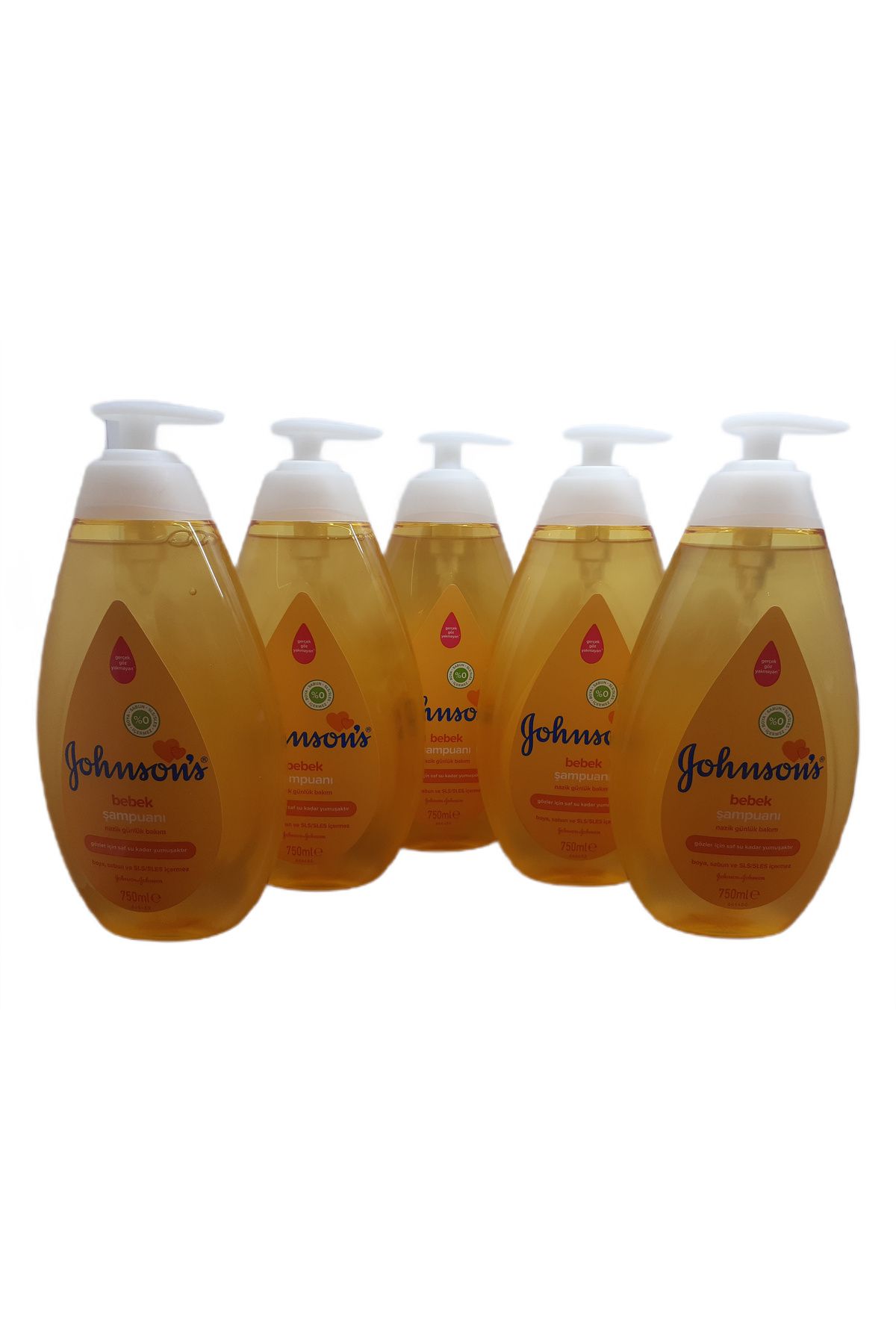 Johnson's BEBEK ŞAMPUANI 750 ML X 5 ADET