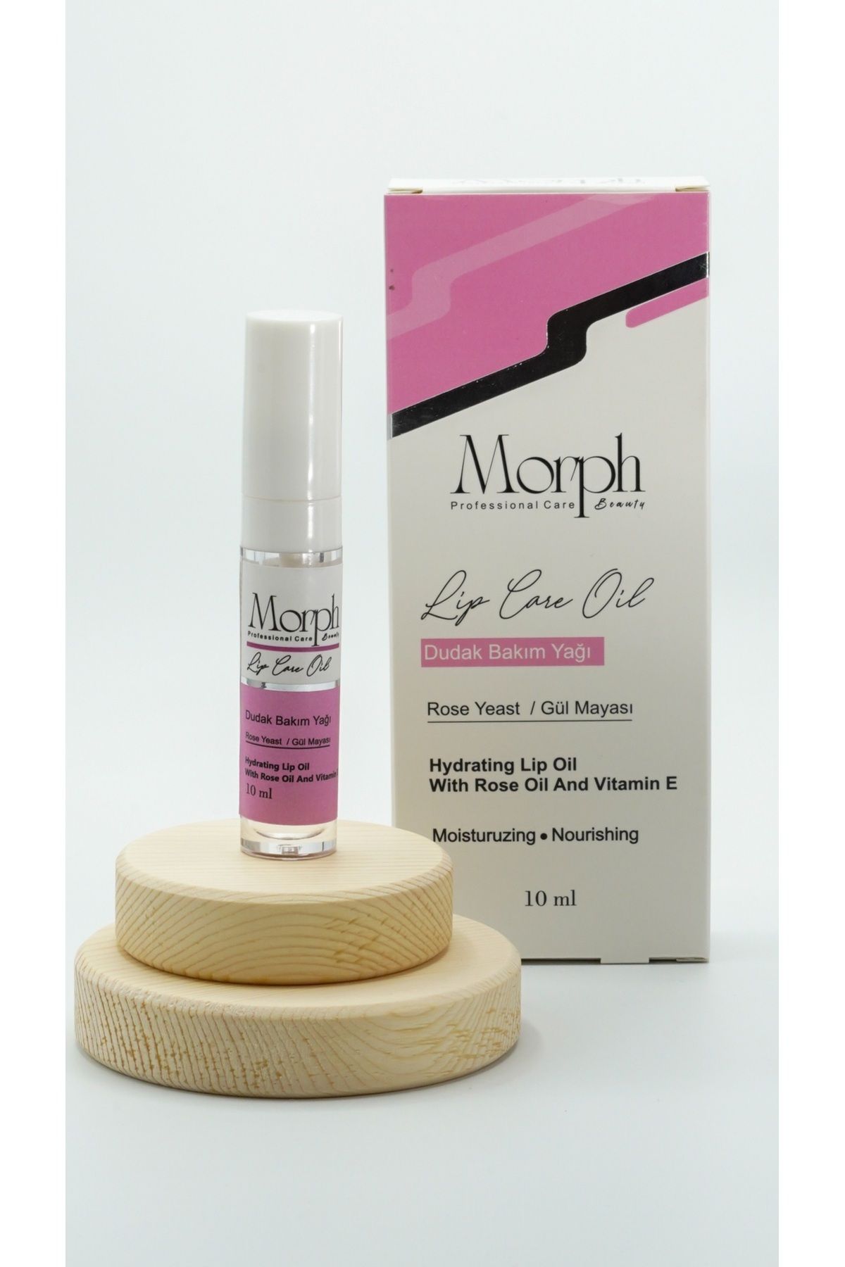 کرم لب و اسکراب ترمیم مرطوب کننده گل رز مایان روغن مراقبت از 10 میل morphbeauty