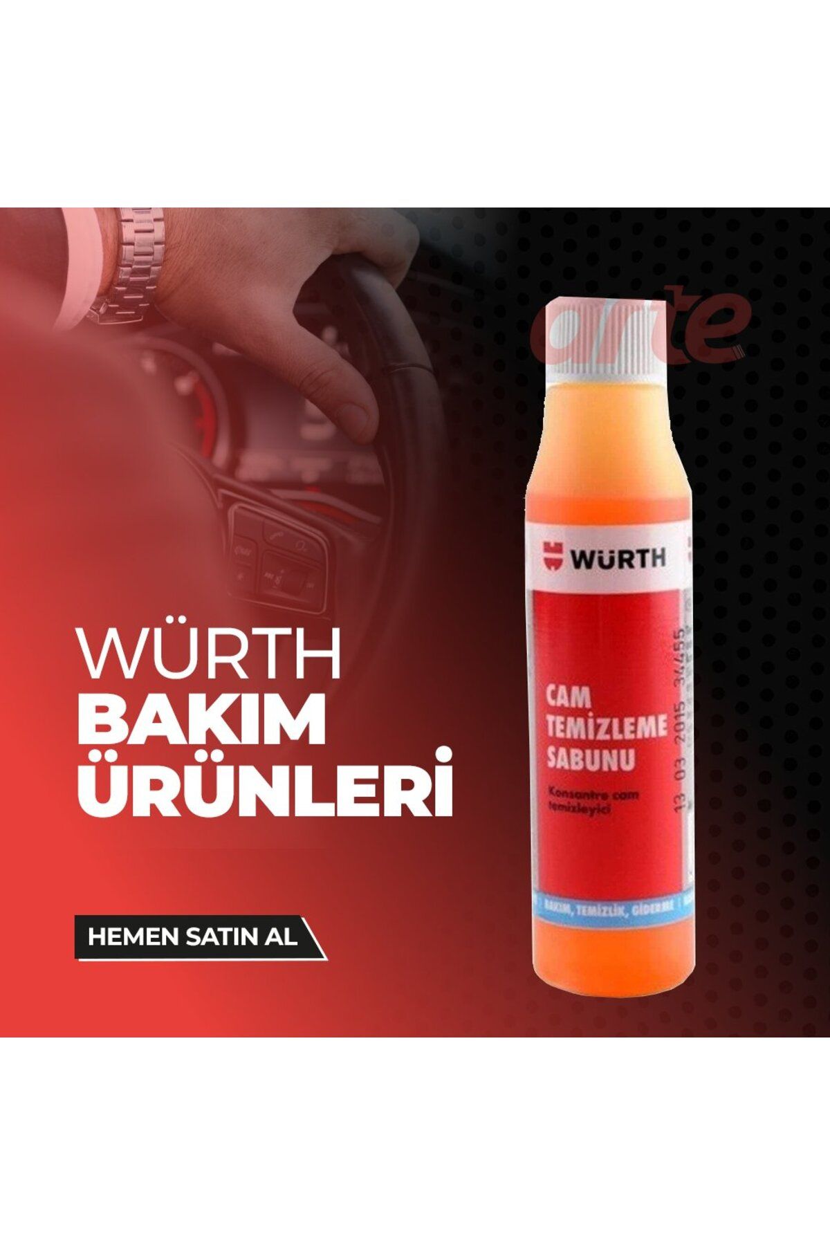 Würth Cam Temizleme Sabunu Cam Temizleme Sabunu 32 ml