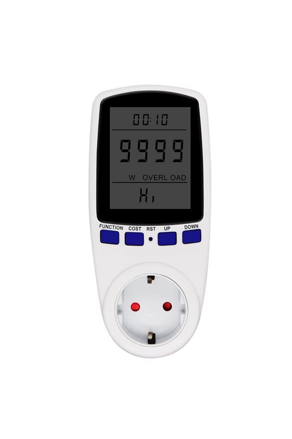 Powermaster PM-001 DIGITAL WATTMETRE ELEKTRİK ÖLÇÜM CİHAZI (230V-3680W-MAX-16A)