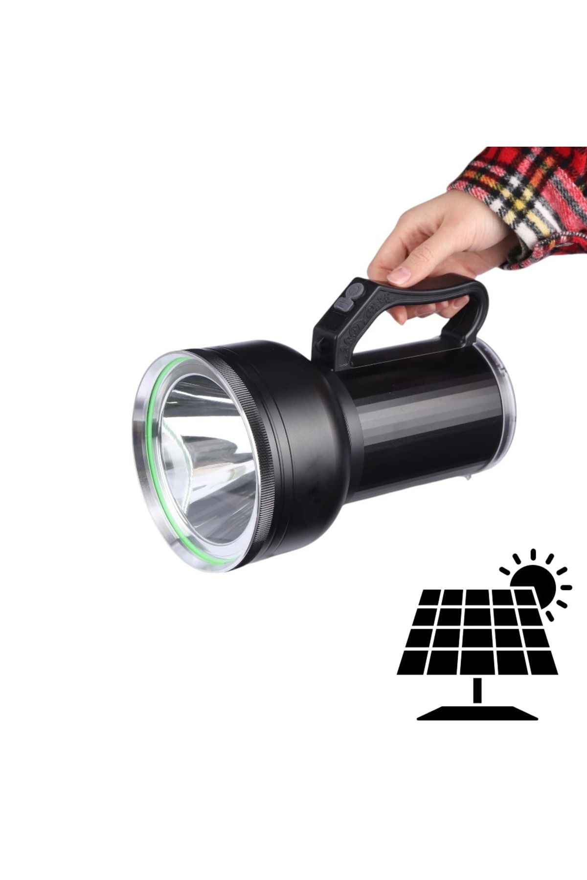 Easy Tedarik Gt Led Taşınabilir Güneş Solar Ledli Fener Wt-415