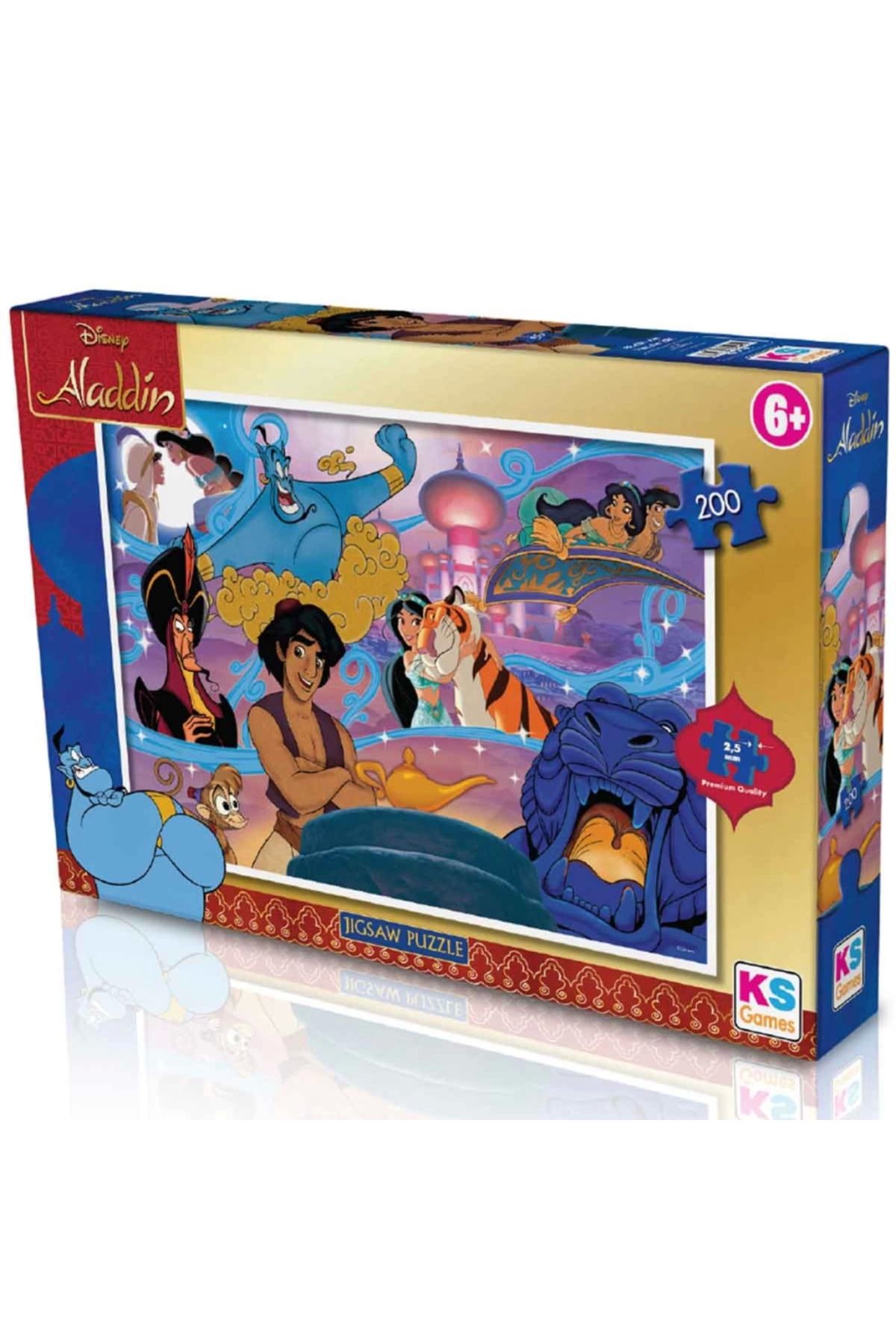 robotrend Çocuk Ks Aladdin Puzzle 200 Parça