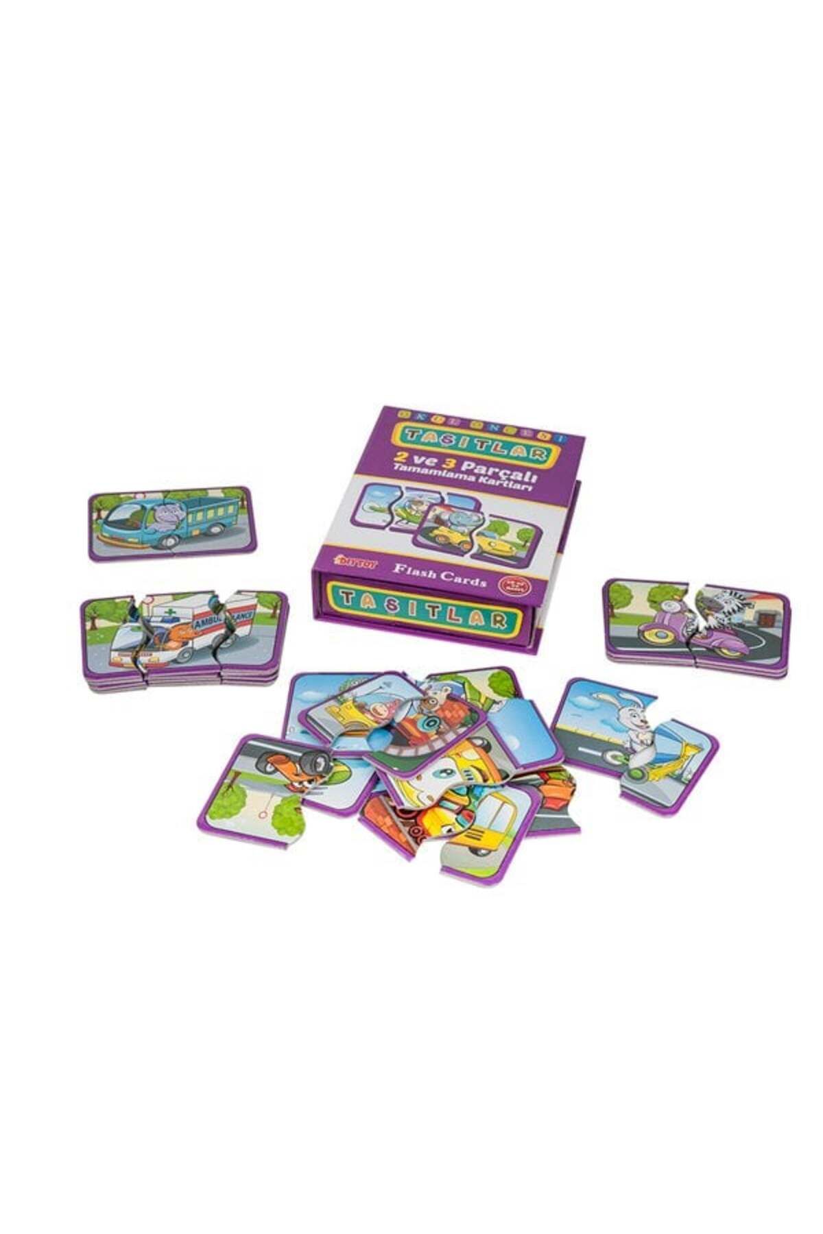 NEZADE STORE 7192 DıyToy, Flash Cards - Taşıtlar / +18 ay